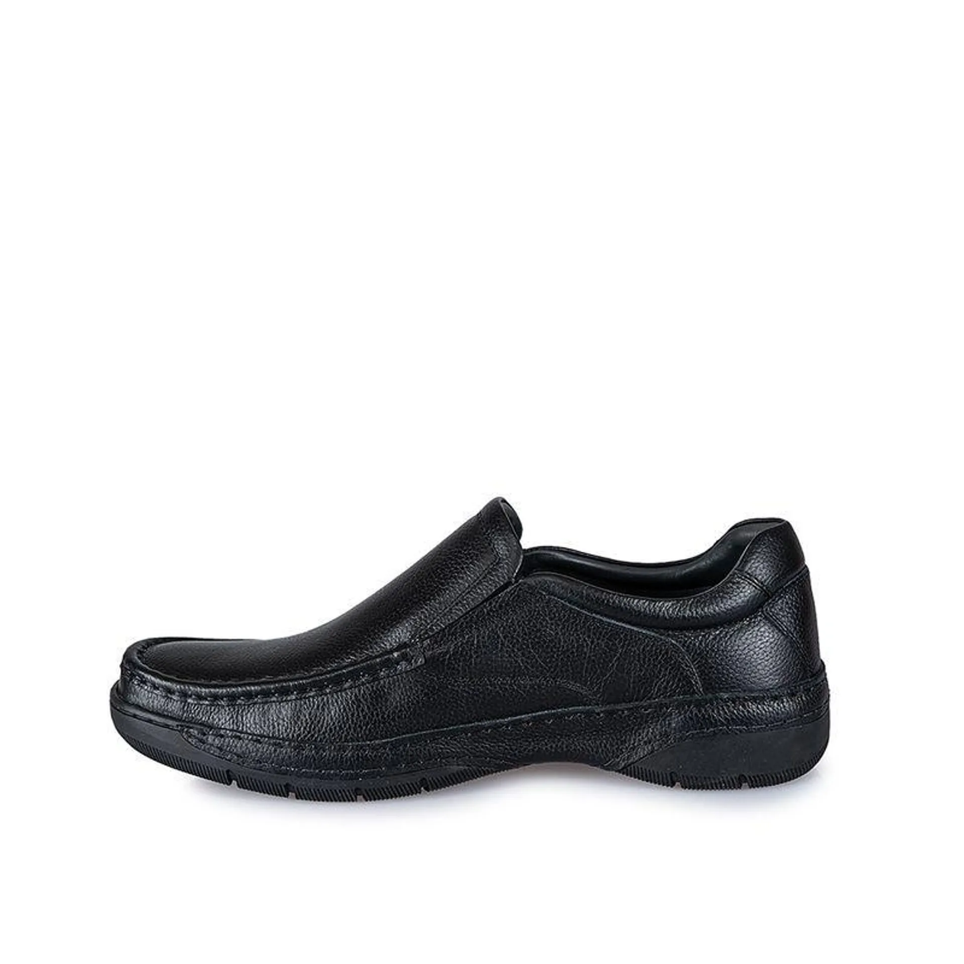 Zapato Slip On Casual MATEO-066 Negro Viale Homme Cuero