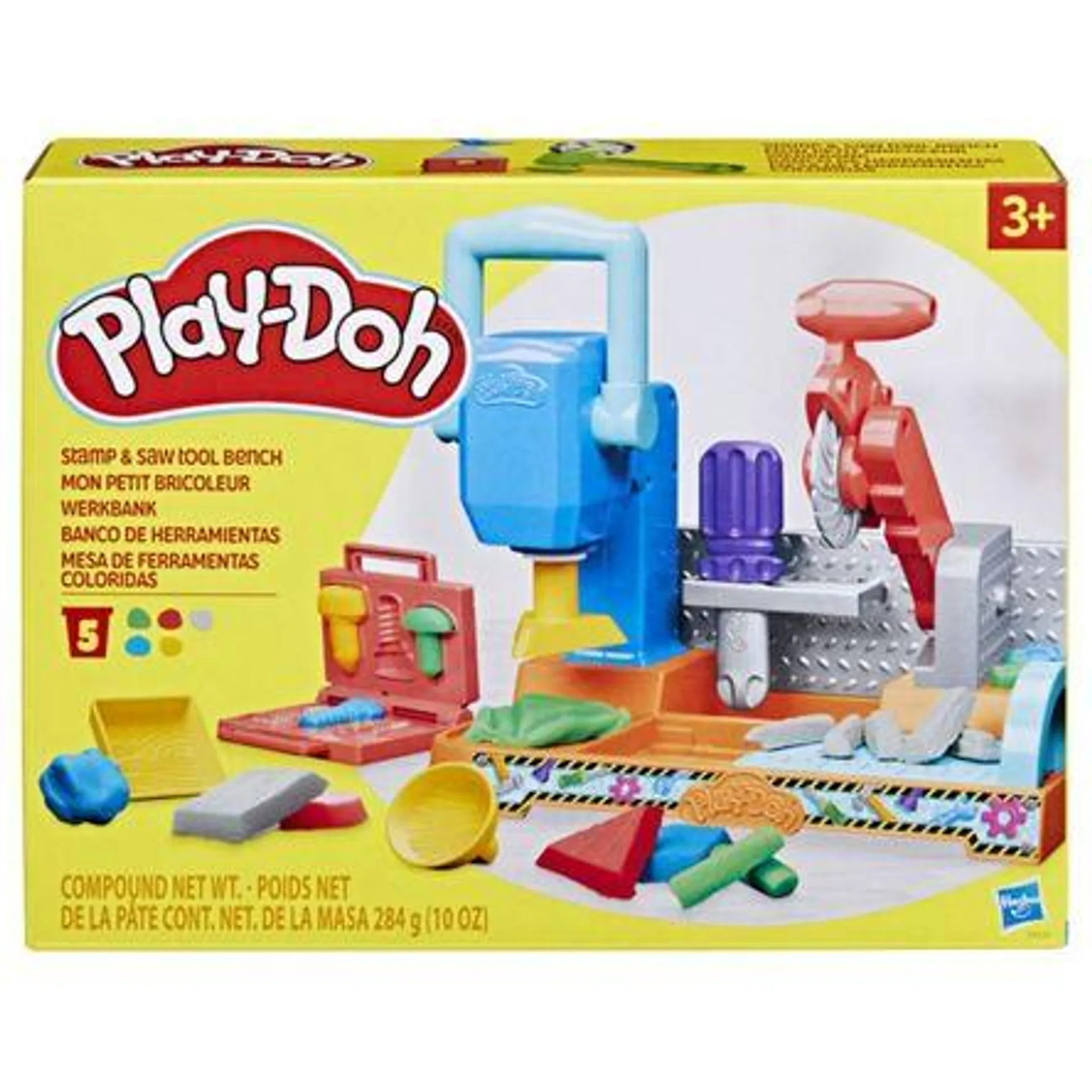 Set De Plastilinas Play Doh Workbench