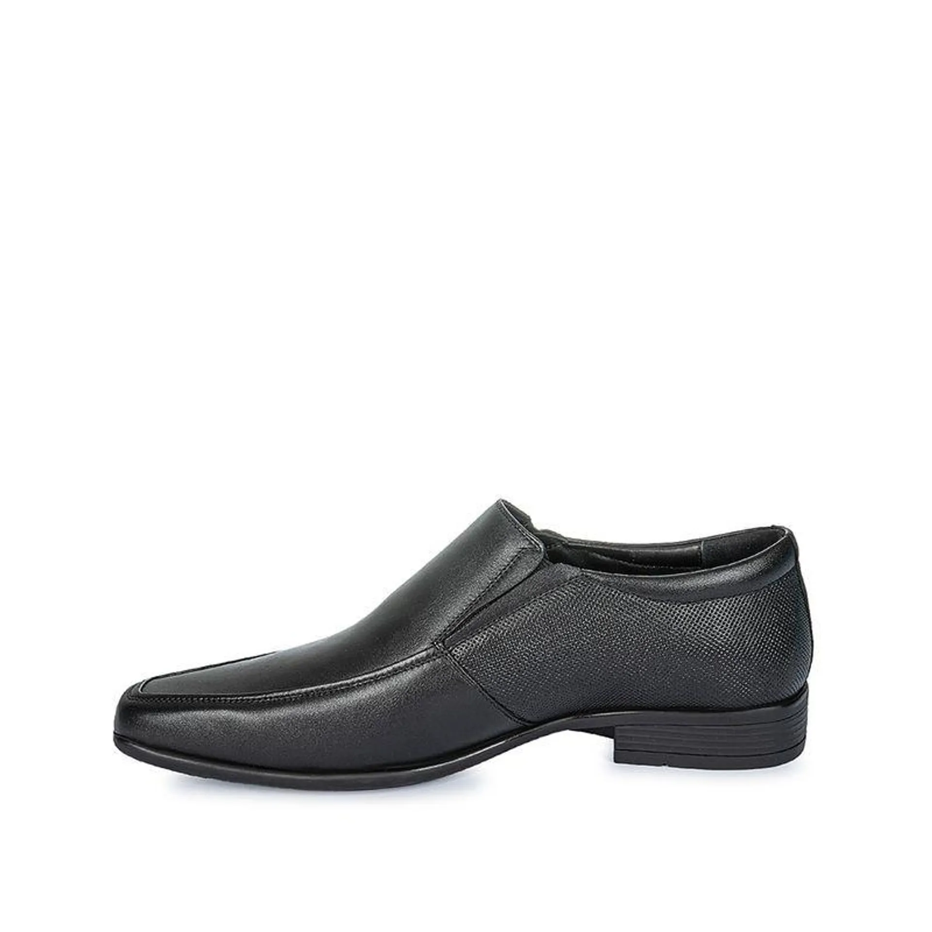 Zapato Mocasín Vestir ESTEFANO-211 Negro Viale Homme Cuero