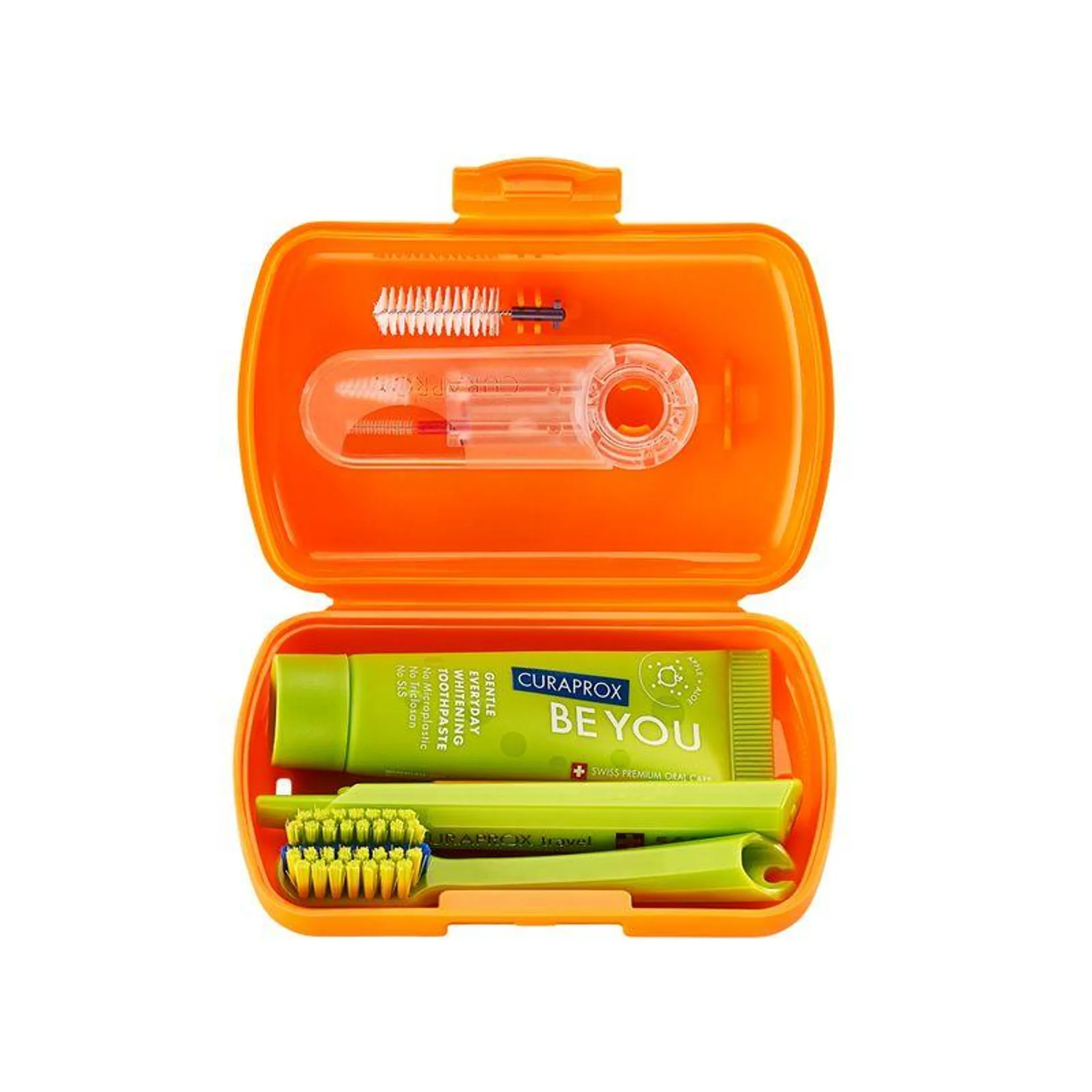 Curaprox Ortho Travel Set Color Naranja