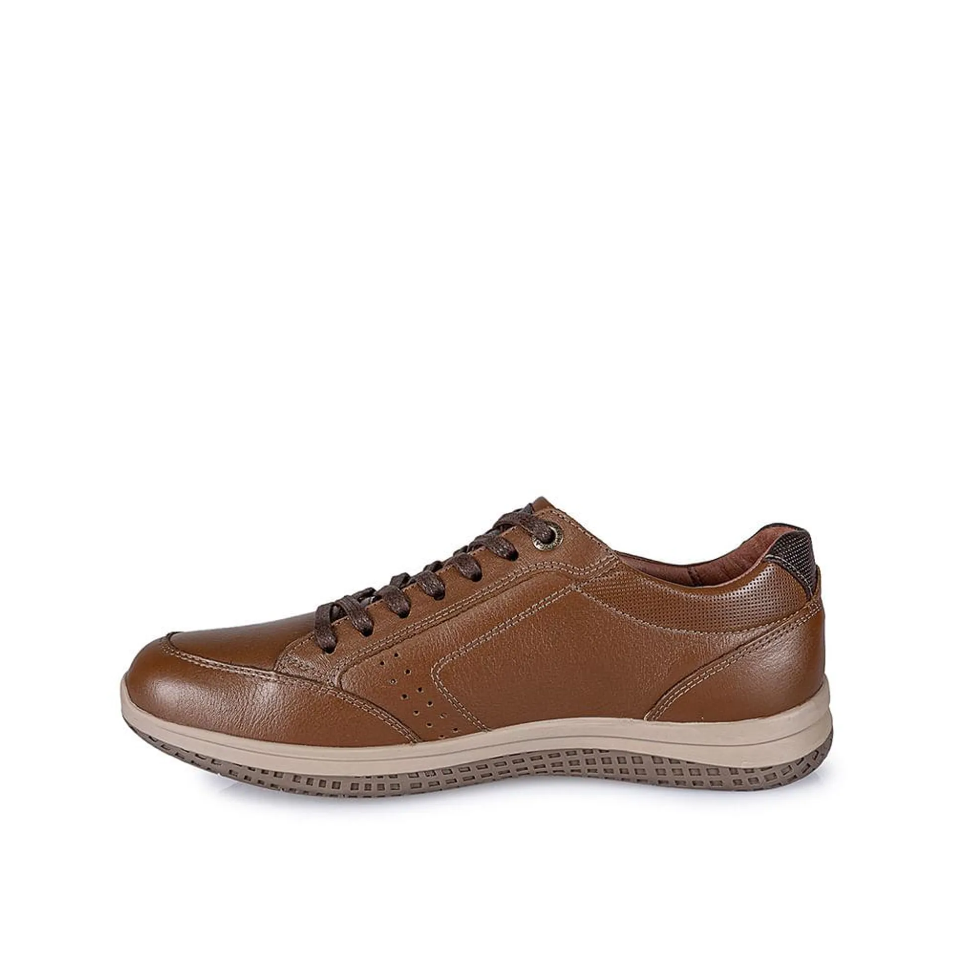 Zapato Derby Casual CEA-001 Tan Calimod Cuero