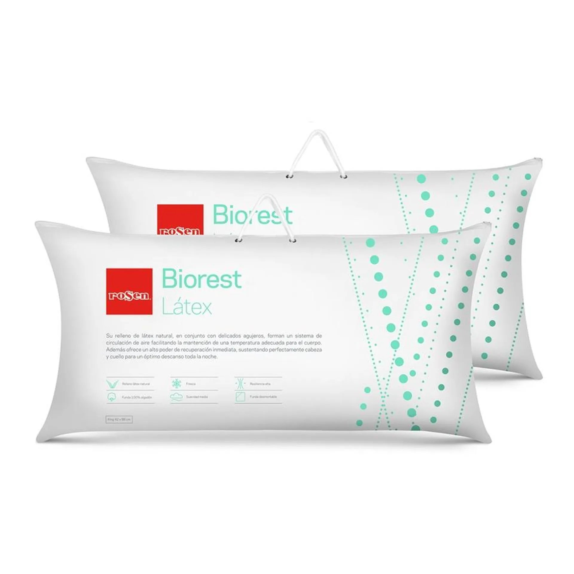 Set 2 Almohadas Biorest