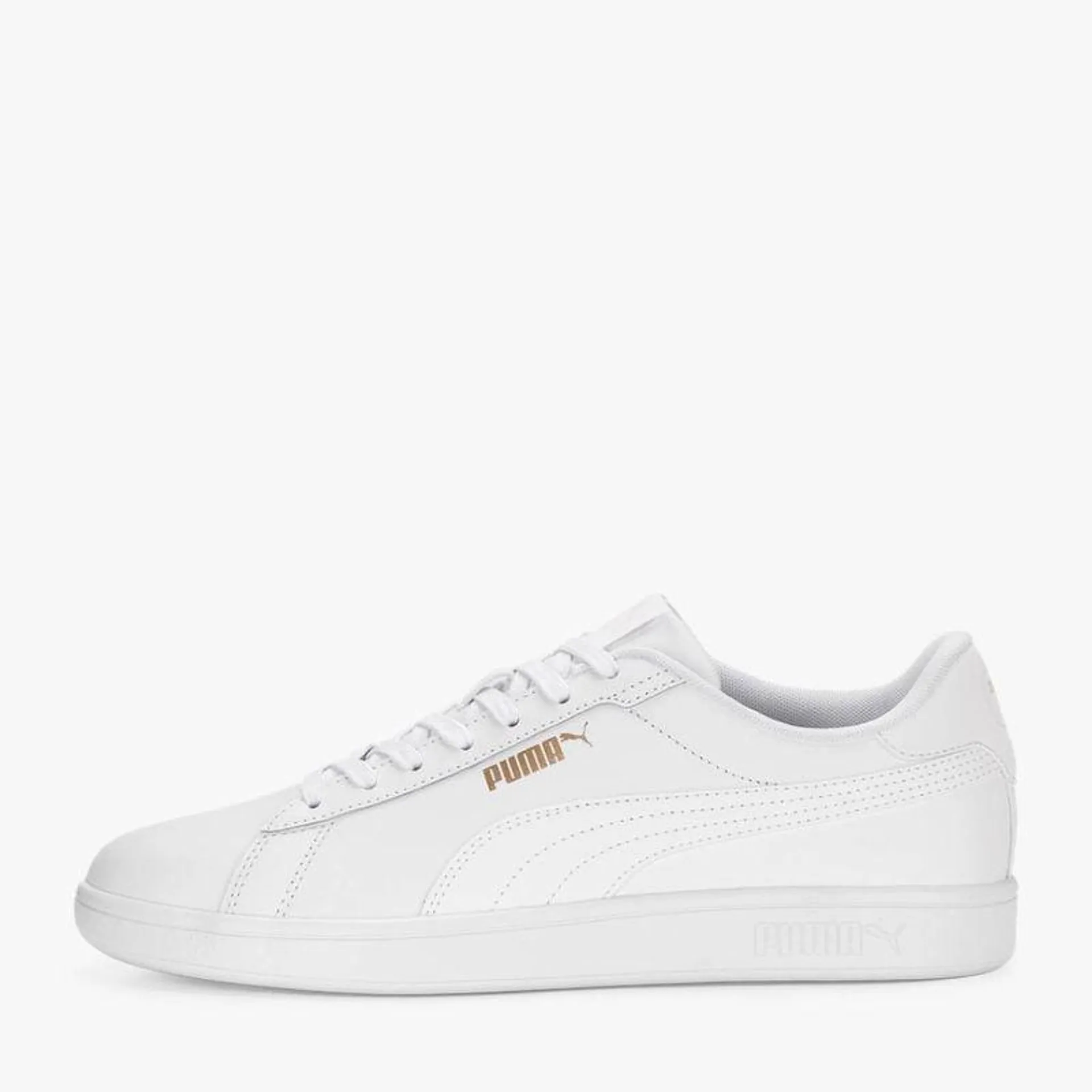 Zapatillas Urbanas Puma Mujeres 396179 01 Smash 3.0 Cuero