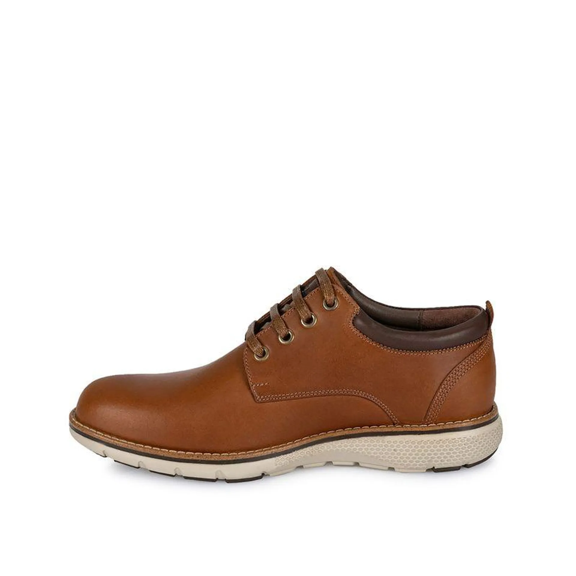 Zapato Derby Casual ESTEFANO-192 Habano Viale Homme Cuero