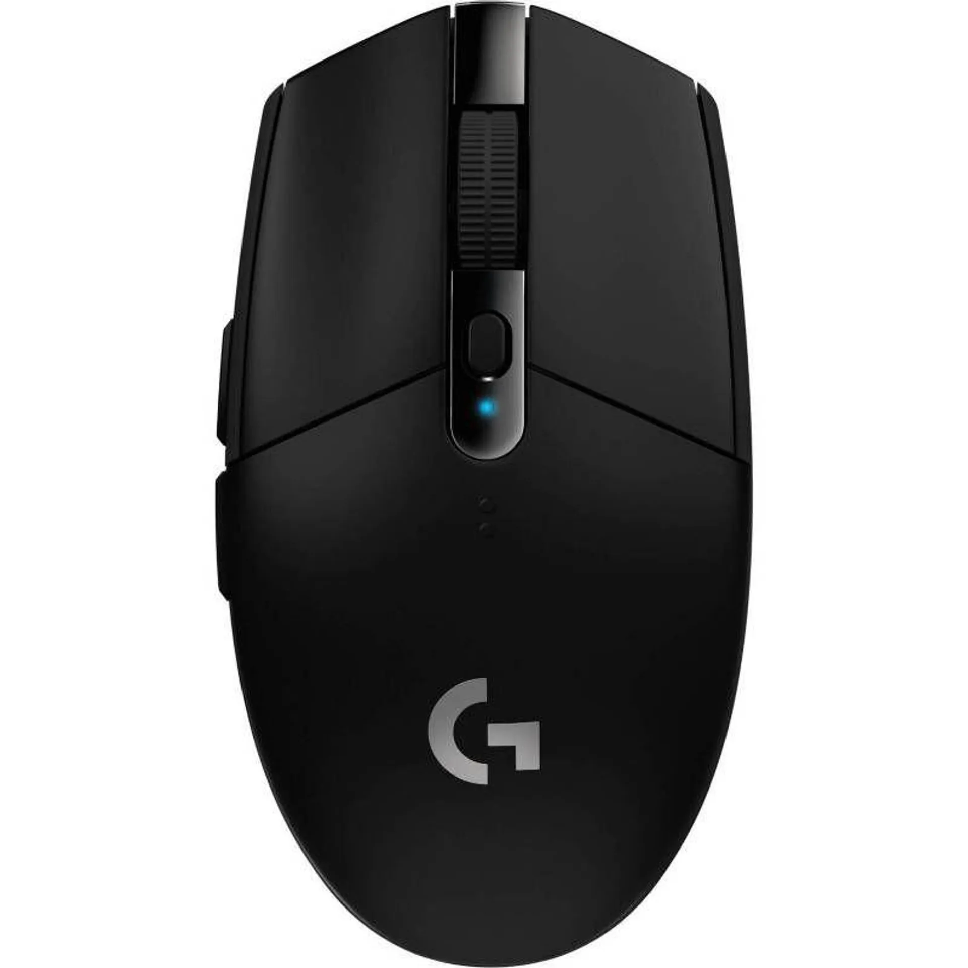 MOUSE GAMER LOGITECH G305 LIGHTSPEED SENSOR HERO 12K CON 6 BOTONES NEGRO