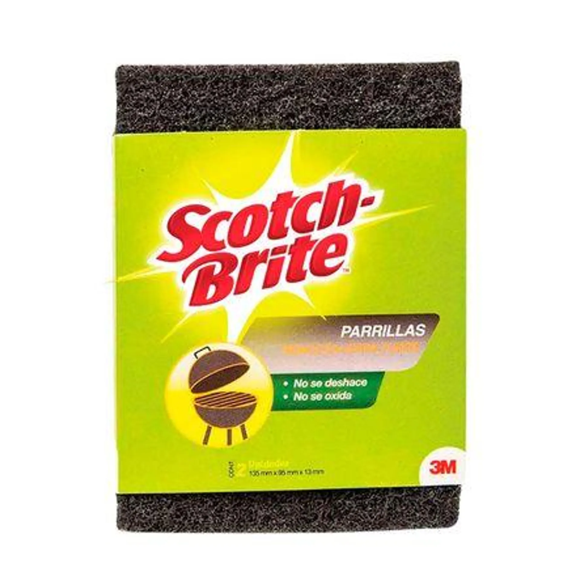 Esponja parrillas Scoth Brite x2un Scotch Brite