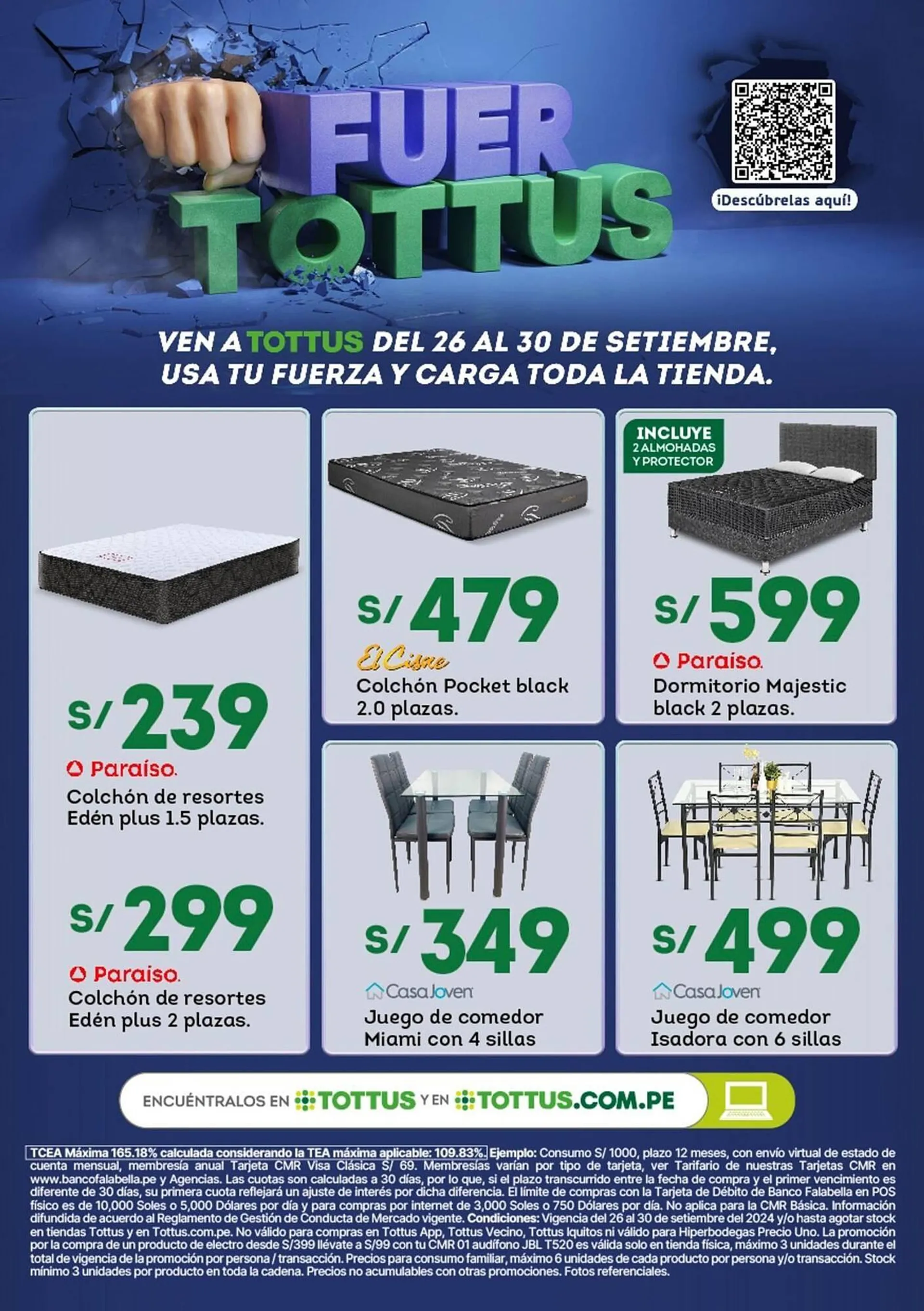 Catalogo de Catálogo Tottus 27 de setiembre al 30 de setiembre 2024 - Pag 2