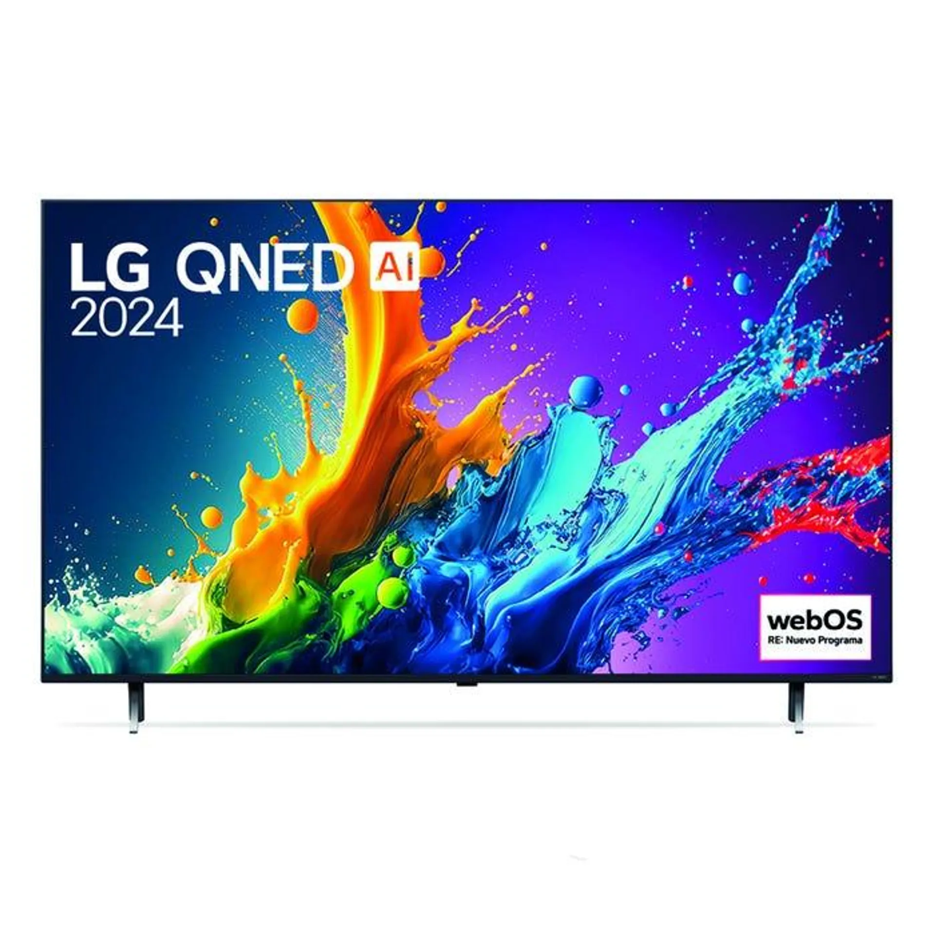 TV LG 75" QNED 4K UHD ThinQ AI WebOS 75QNED80TSA 2024