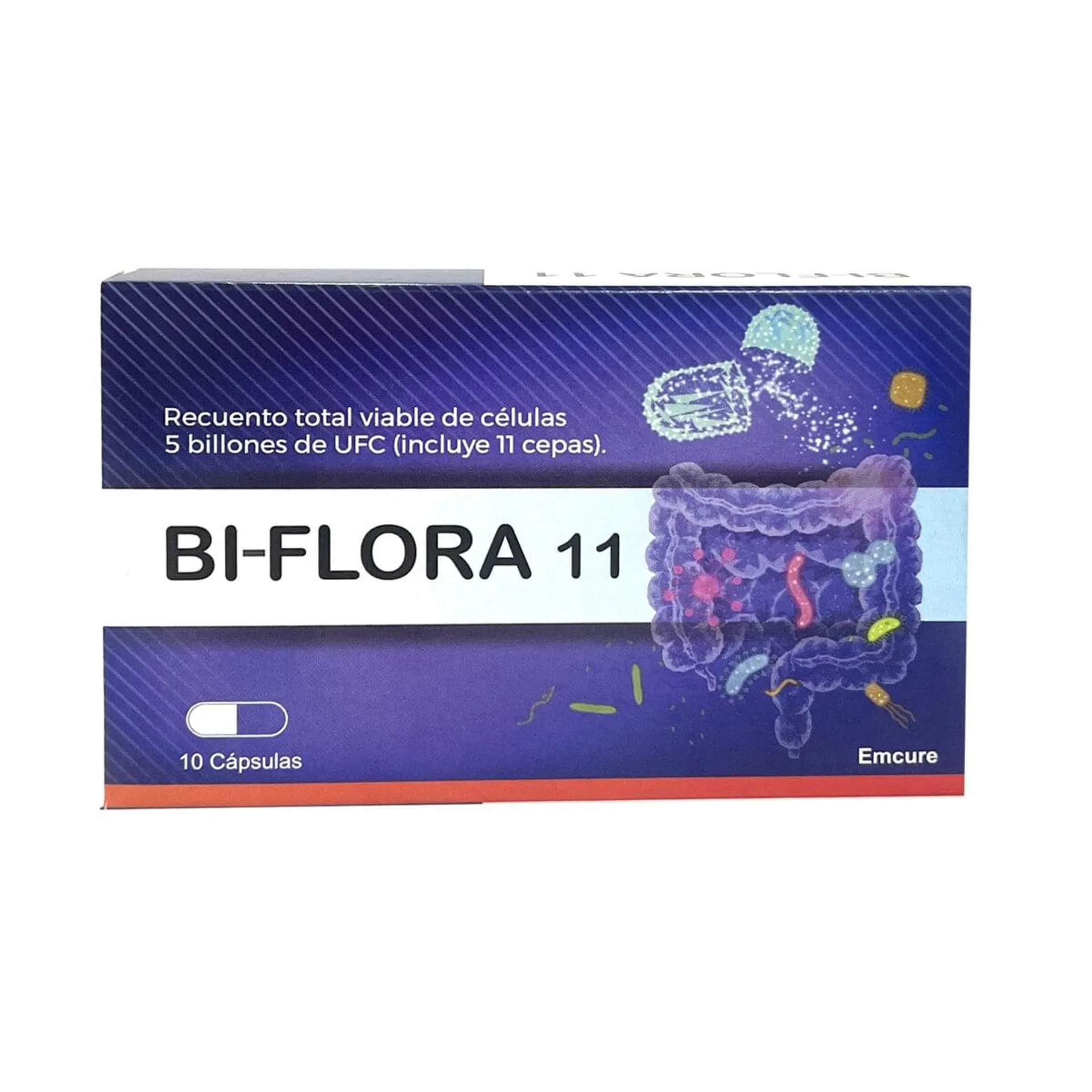 Bi Flora 11 Cápsulas - Caja 10 und