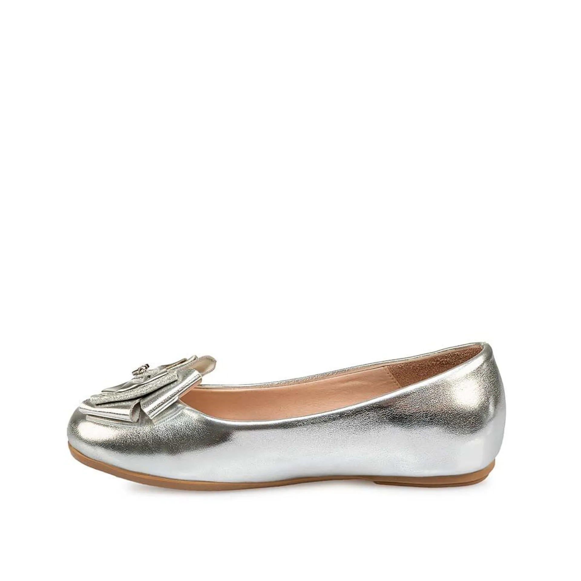 Zapato Ballerina Casual MADIS-2529 Plata Piazza Kids