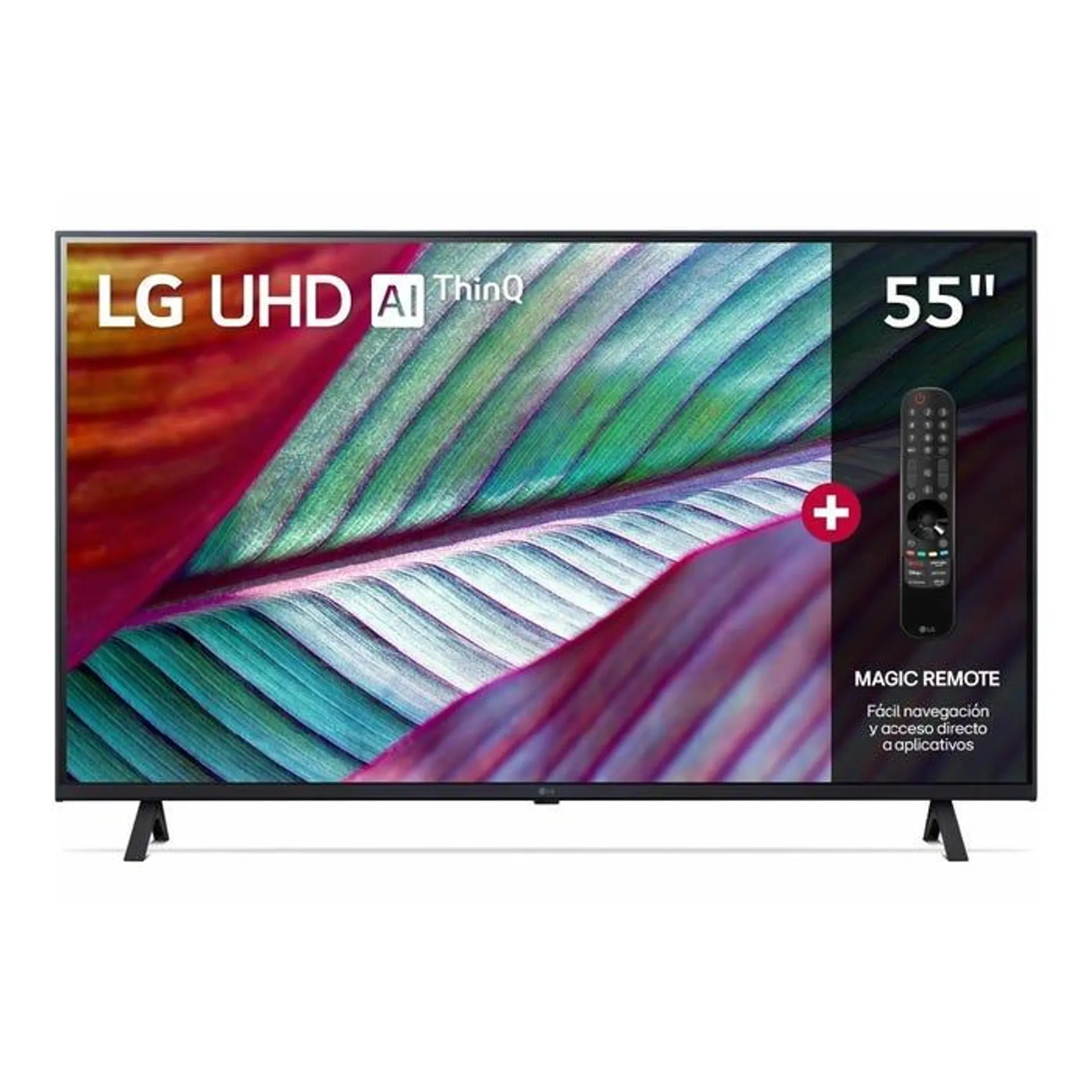 TV LG 55" LED 4K UHD ThinQ AI WebOS 55UR8750PSA