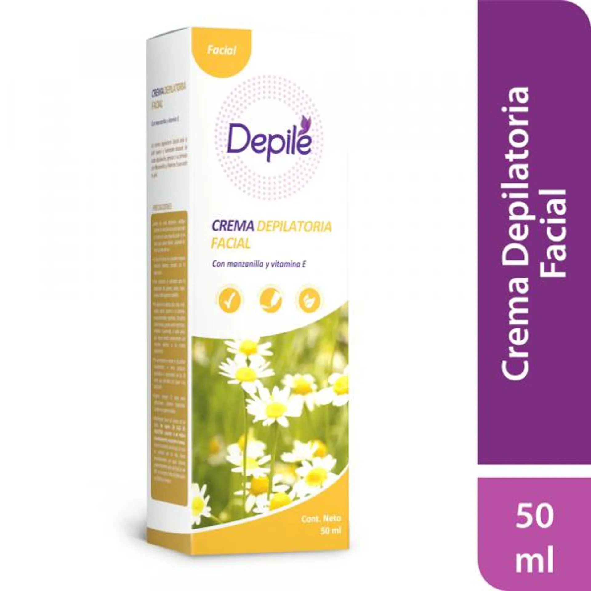 Crema Facial DEPILÉ Manzanilla Pote 50ml