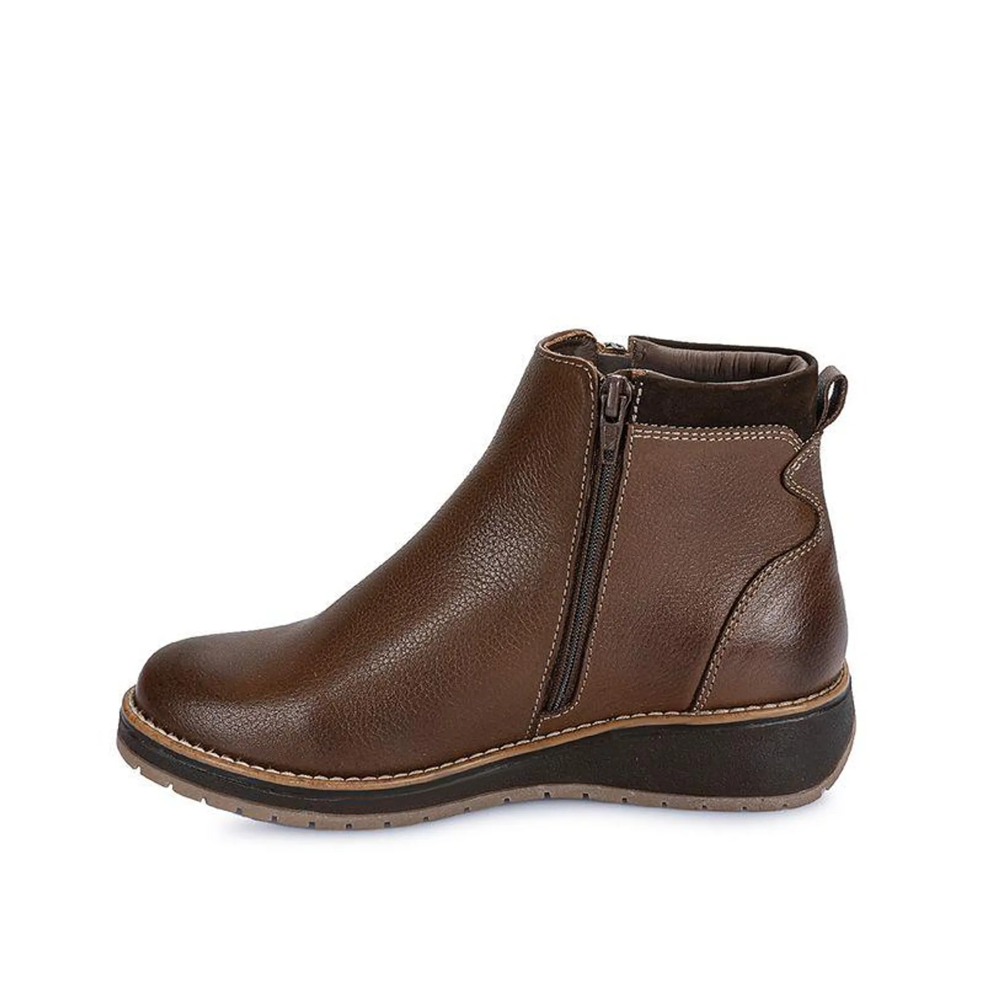 Botin Jodhpur Casual RUSSO-2402 Nutria Viale Cuero