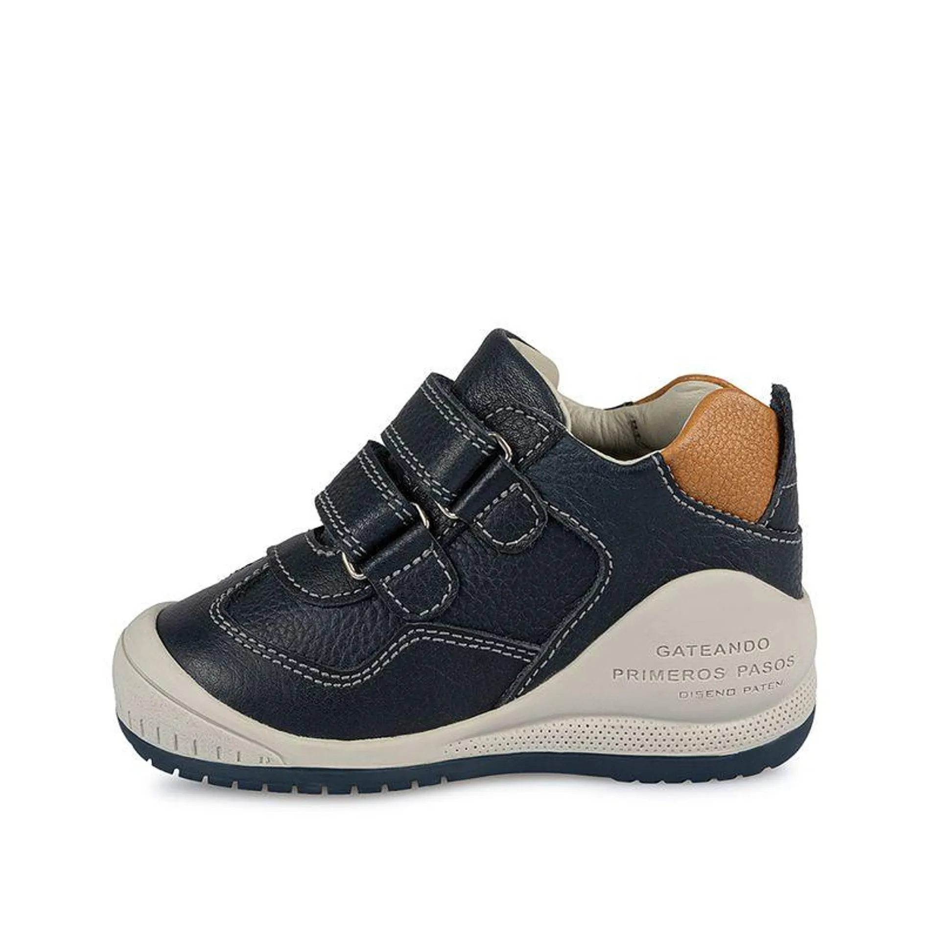 Zapato Derby Casual ALEX-059 Azul Rabbit Cuero