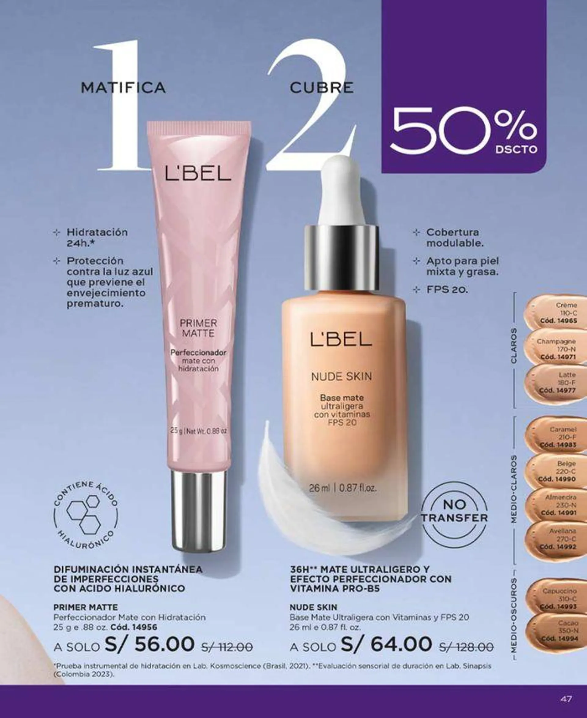 Catalogo de Belleza única Belleza Peruana C/10 7 de mayo al 15 de junio 2024 - Pag 47