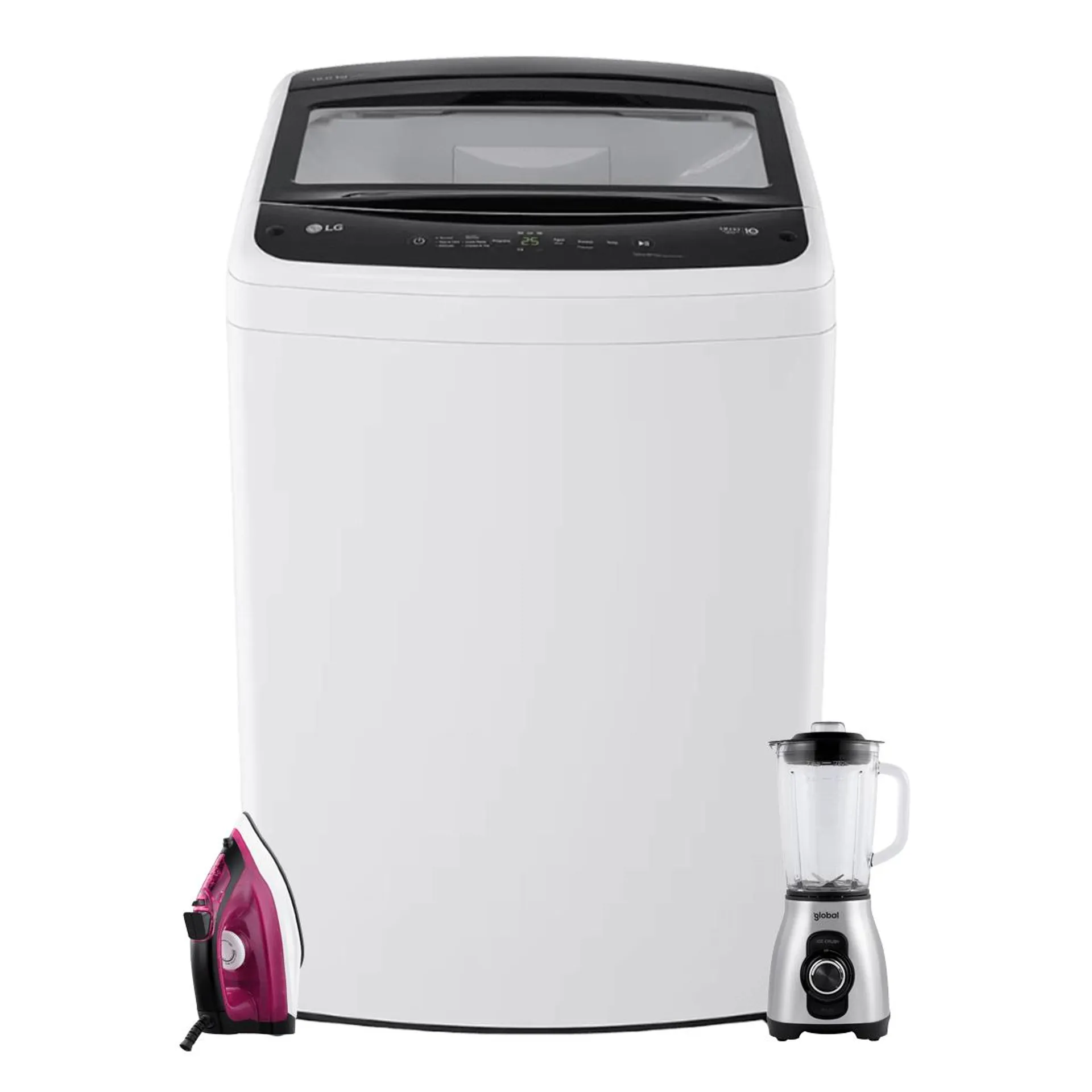 Lg - Lavadora Automatica WT19WVTM Blanco | 19 kg