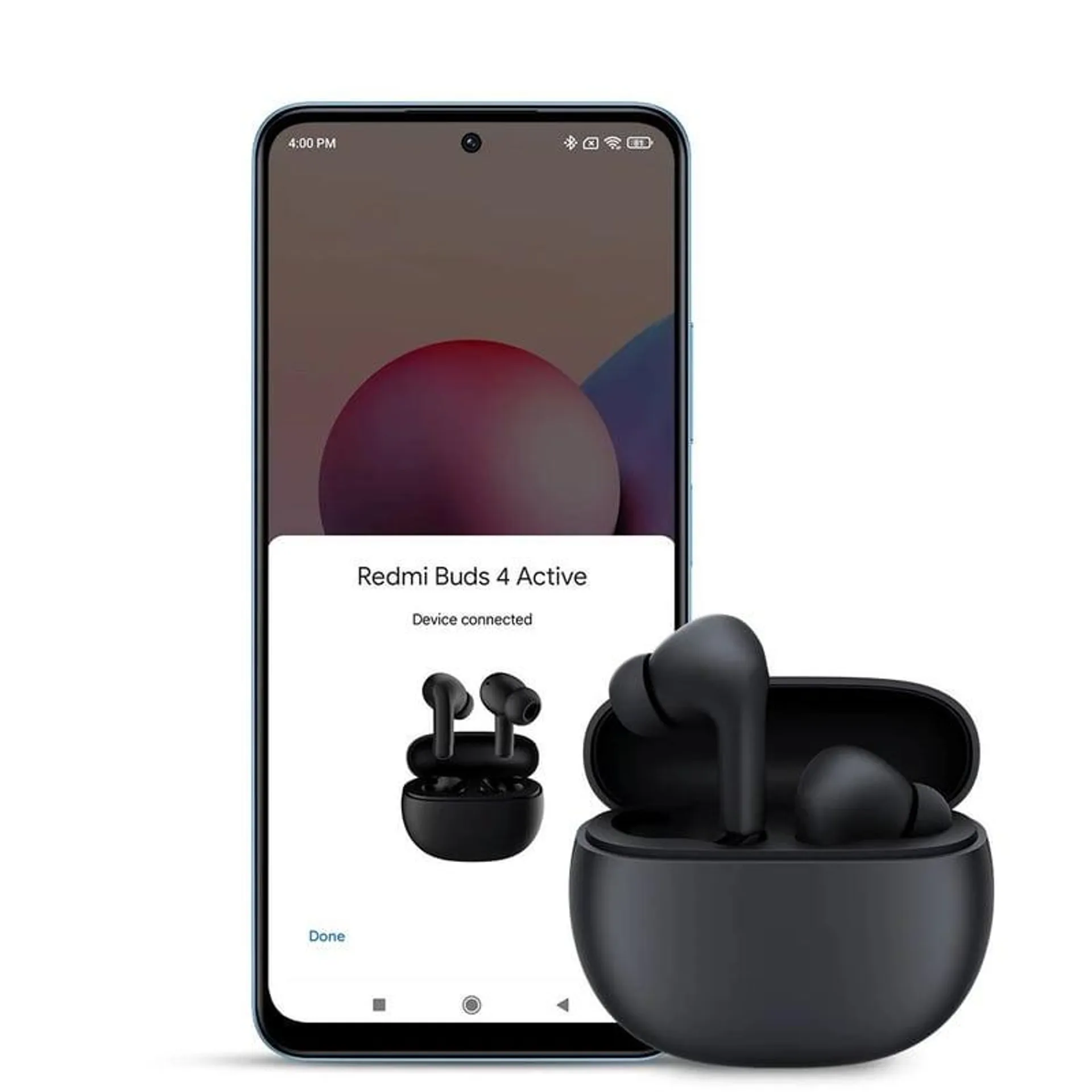 Xiaomi Redmi Buds 4 Active Negro - Auriculares Bluetooth 5.3