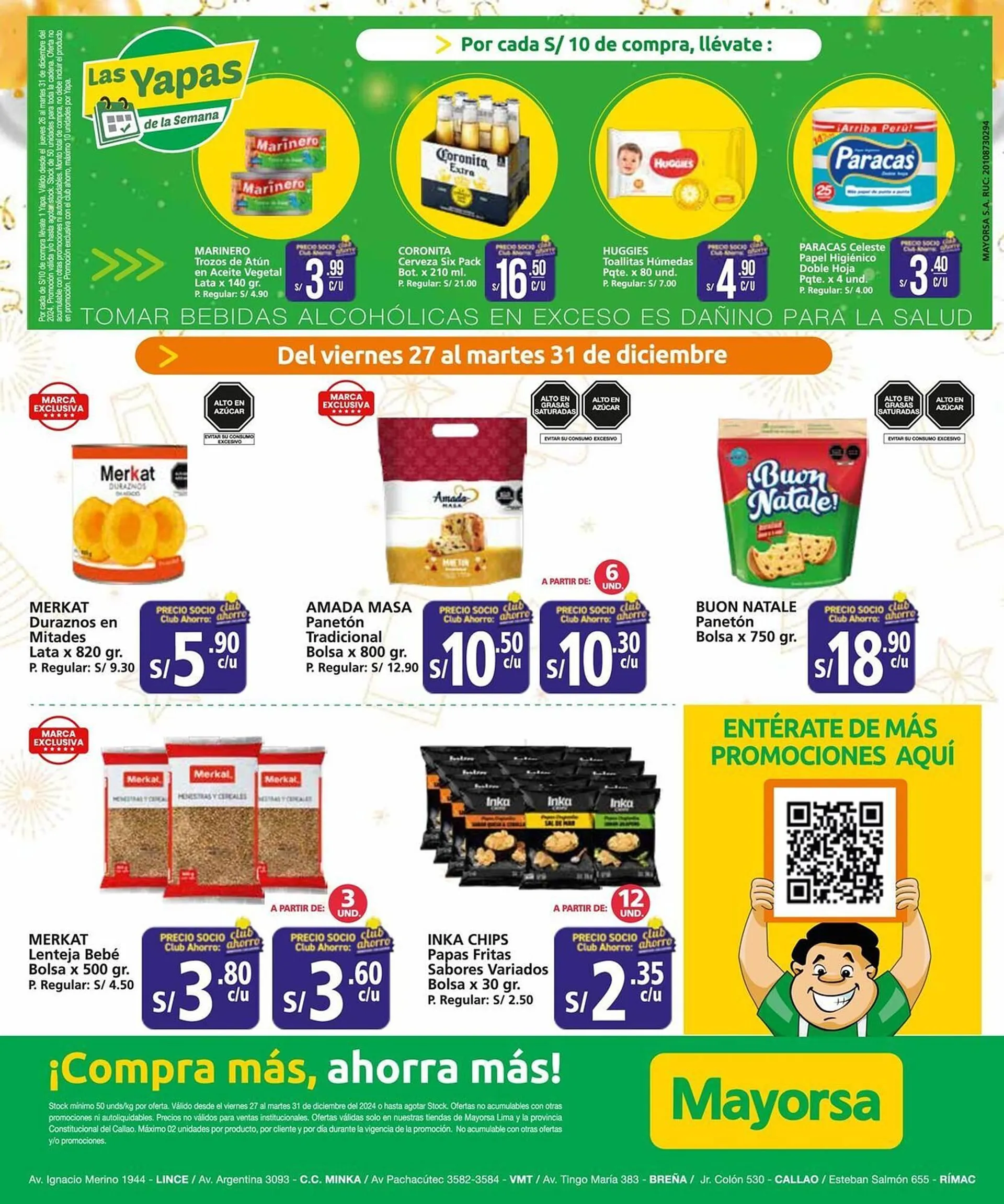 Catalogo de Catálogo Mayorsa 27 de diciembre al 31 de diciembre 2024 - Pag 2