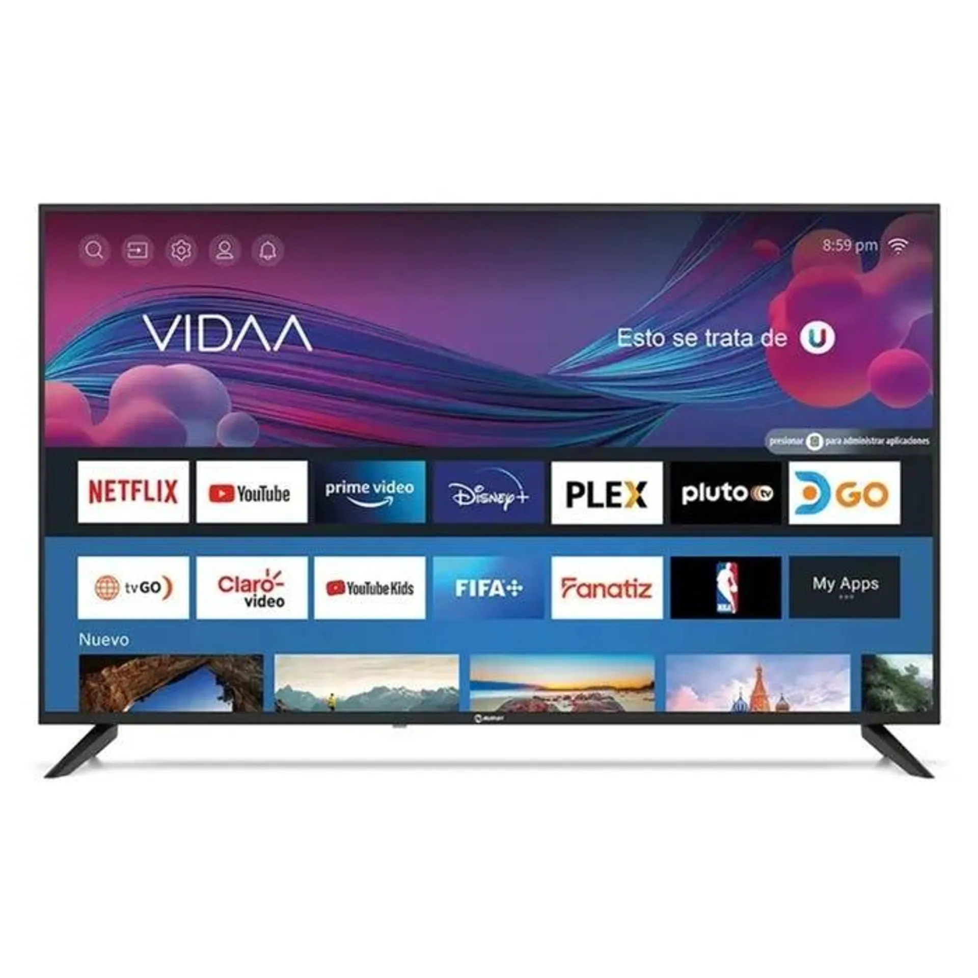 TV Miray 50" LED 4K Ultra HD Smart TV MK50-E203