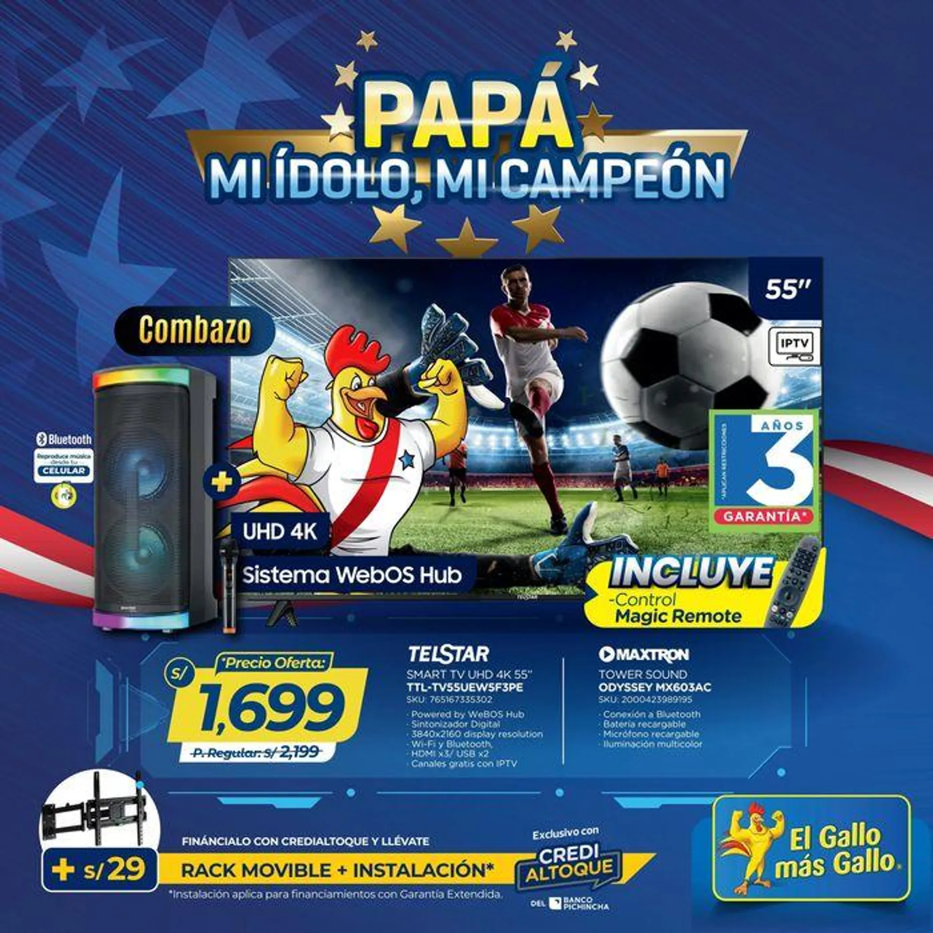 Papá mi ídolo, mi campeón  - 1