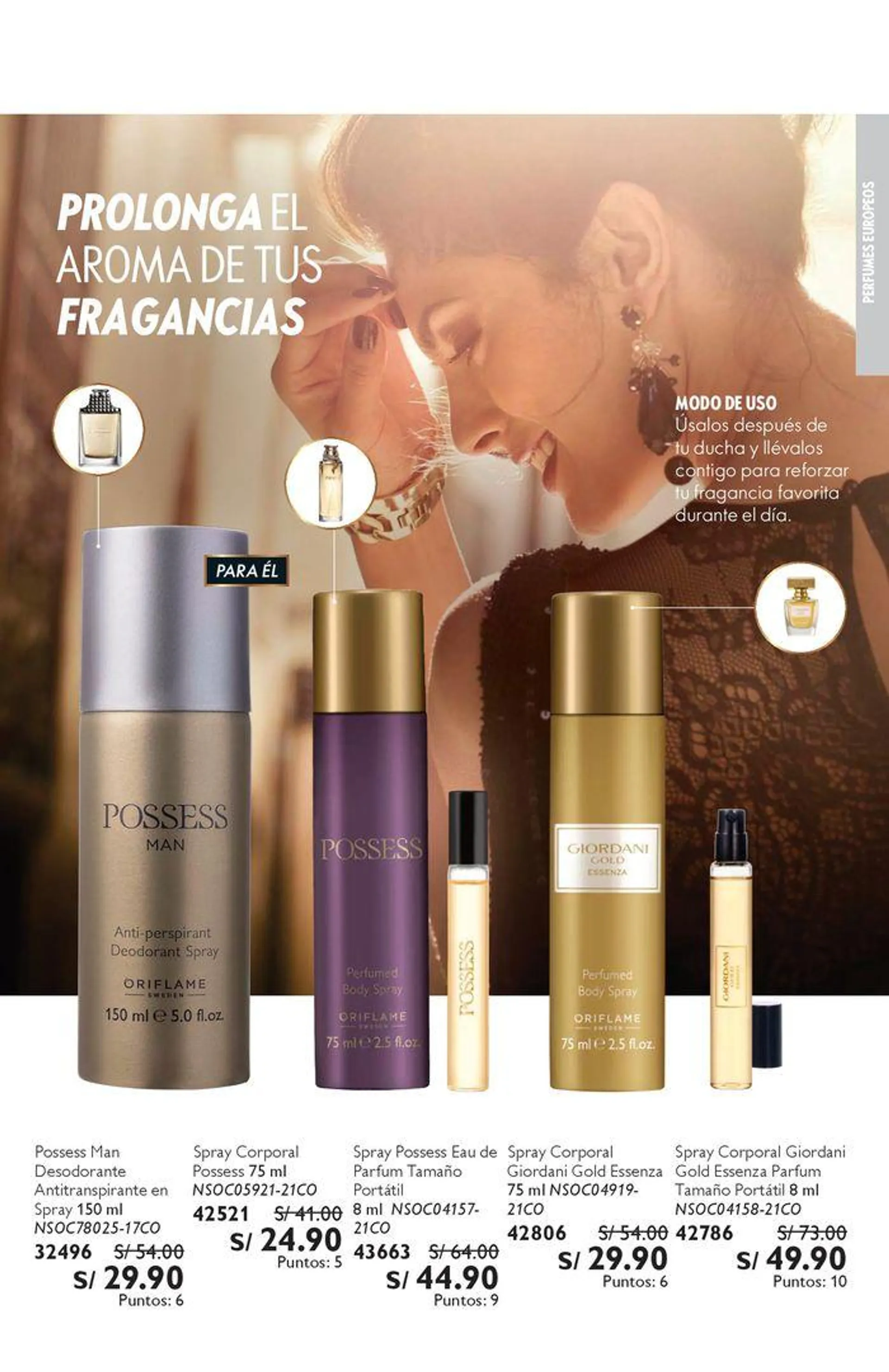 Oriflame Perfumes Europeos - 14