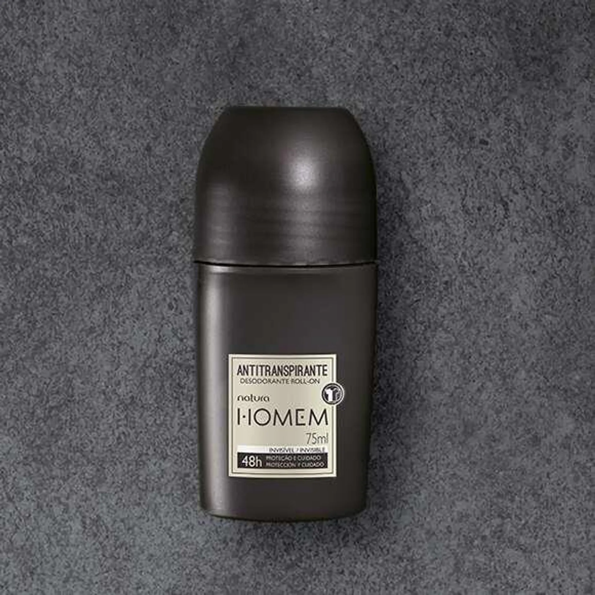 Homem Desodorante antitranspirante roll-on invisible 75 ml
