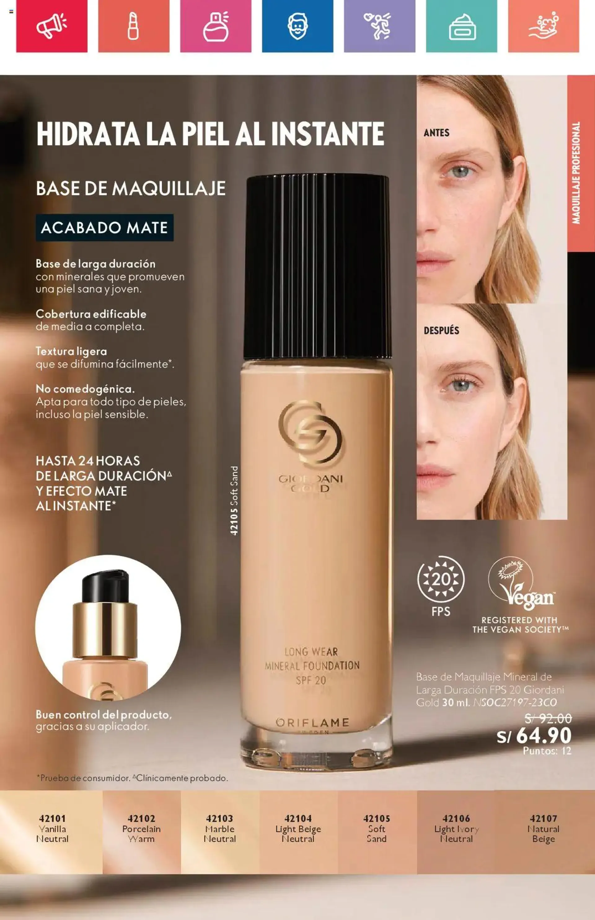 Catalogo de Oriflame - Campaña 14 28 de setiembre al 18 de octubre 2024 - Pag 25