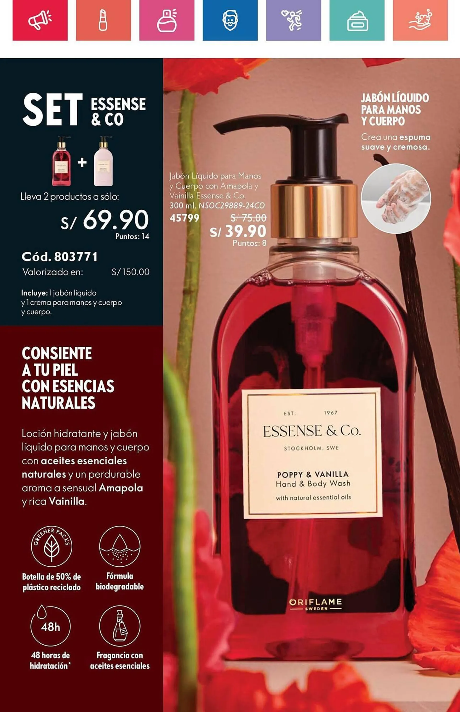 Catalogo de Catálogo Oriflame 19 de agosto al 6 de setiembre 2024 - Pag 128