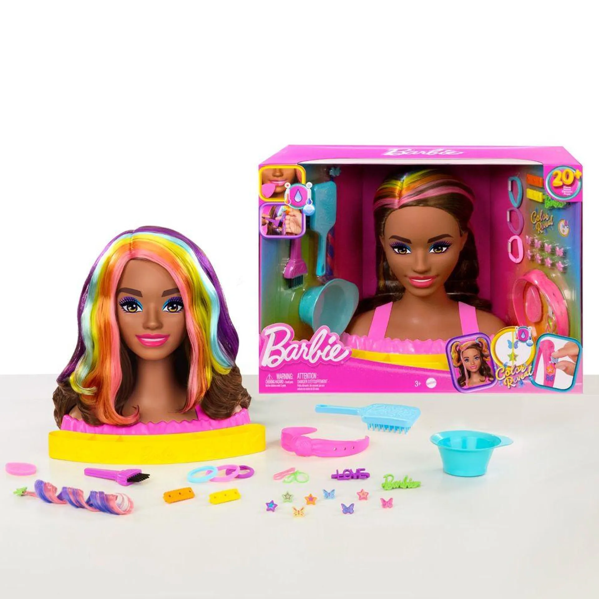 Muñeca Barbie Styling Head Castaña