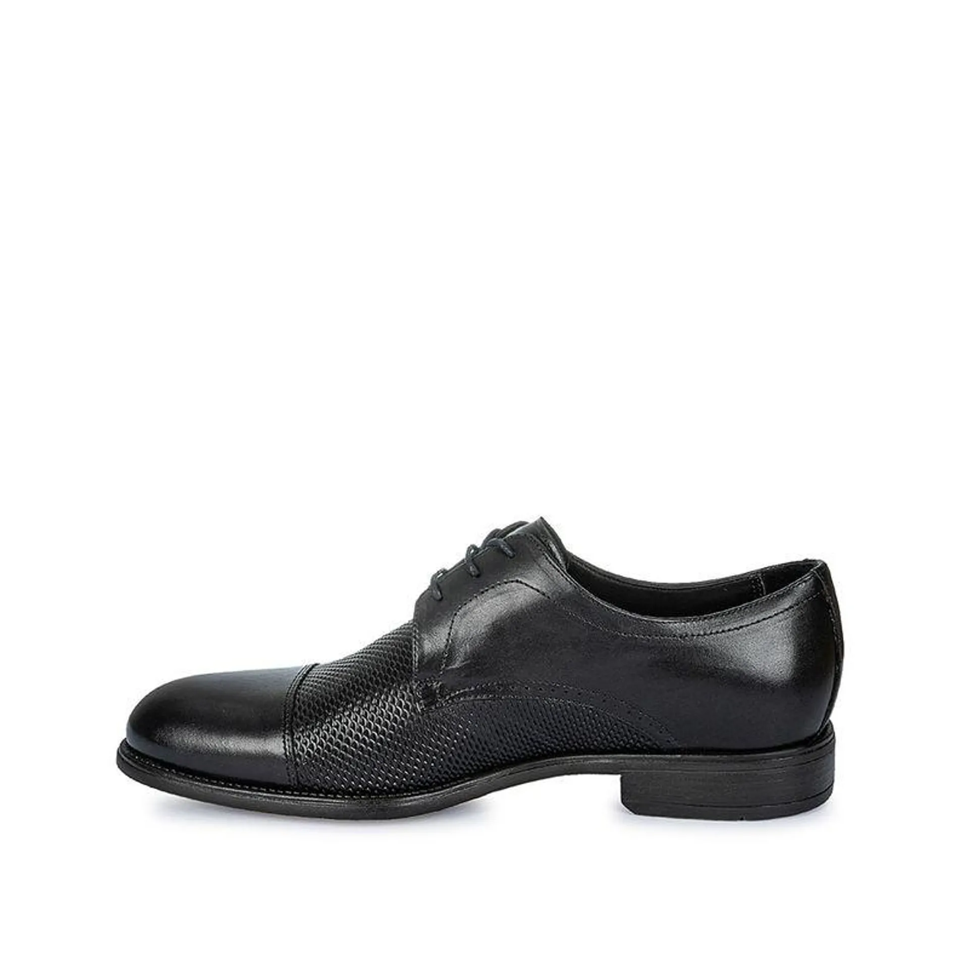 Zapato Derby Vestir VFD-002 Negro Calimod Cuero