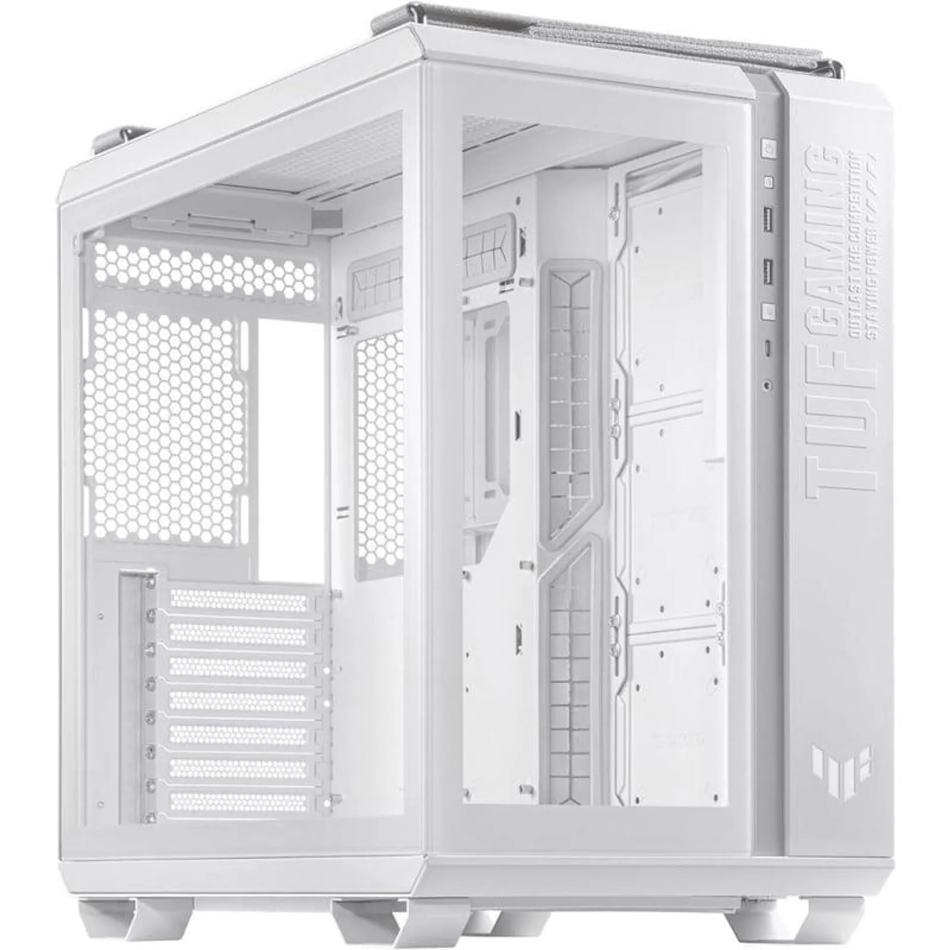 Case BLANCO ASUS GT502 GAMING ATX USB 8R LADO VIDRIO TEMPLADO