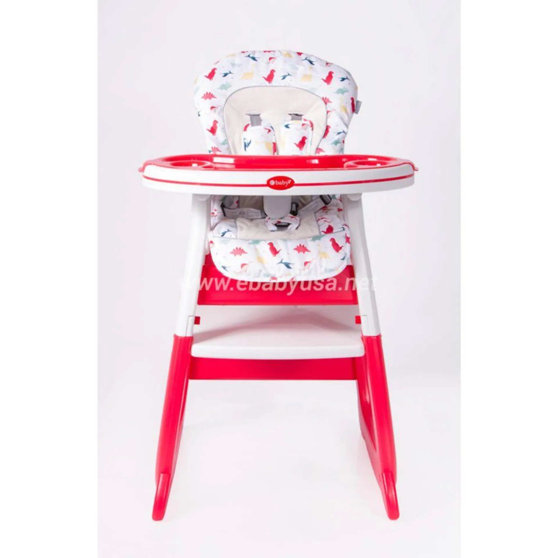 Silla De Comer Ebaby Merly Rojo