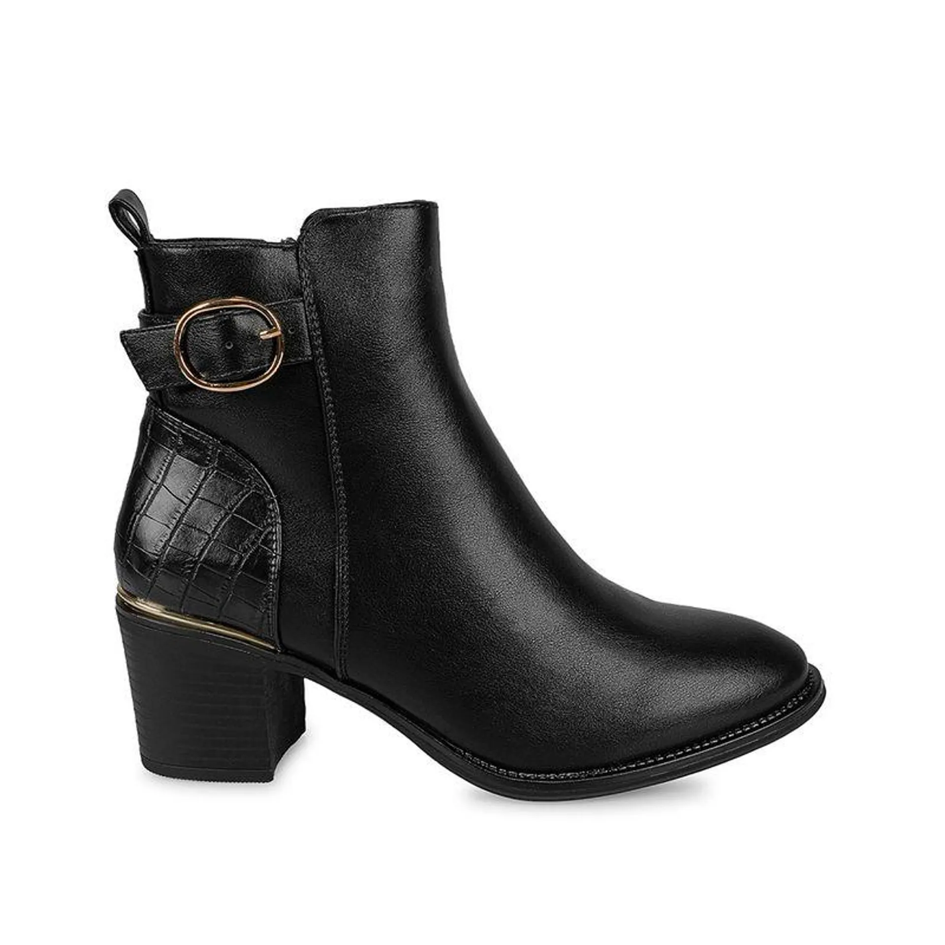 Botin Jodhpur Casual DAVI-2413 Negro ADV