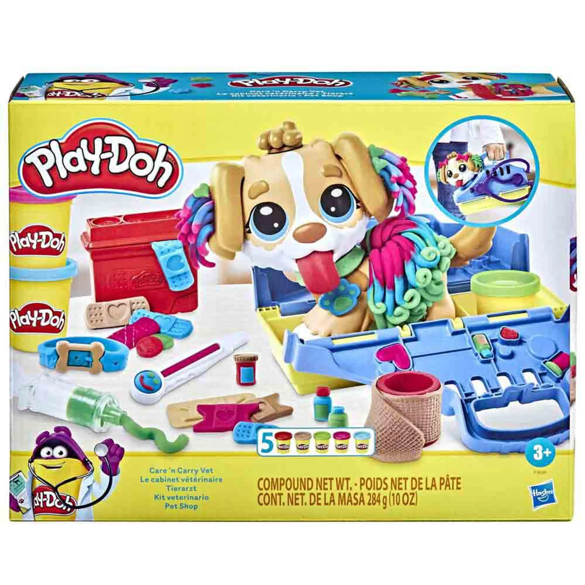 Masas y Plastilinas PLAY DOH Set Veterinario