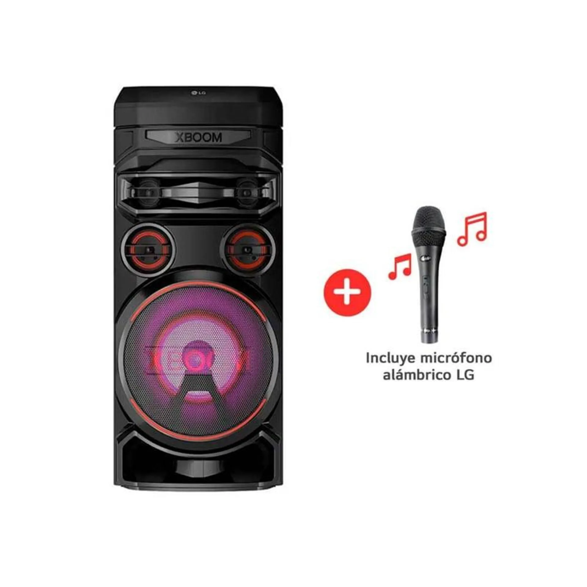 Torre de sonido LG XBOOM RNC7 Multi-Bluetooth Karaoke Star