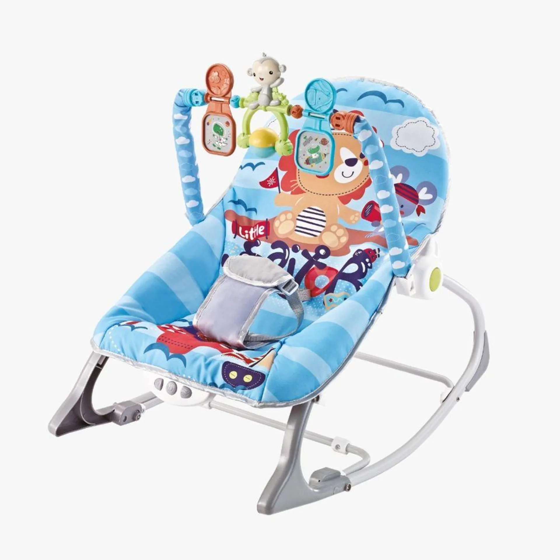 Silla Mecedora Baby Bouncer Baby Cam Azul