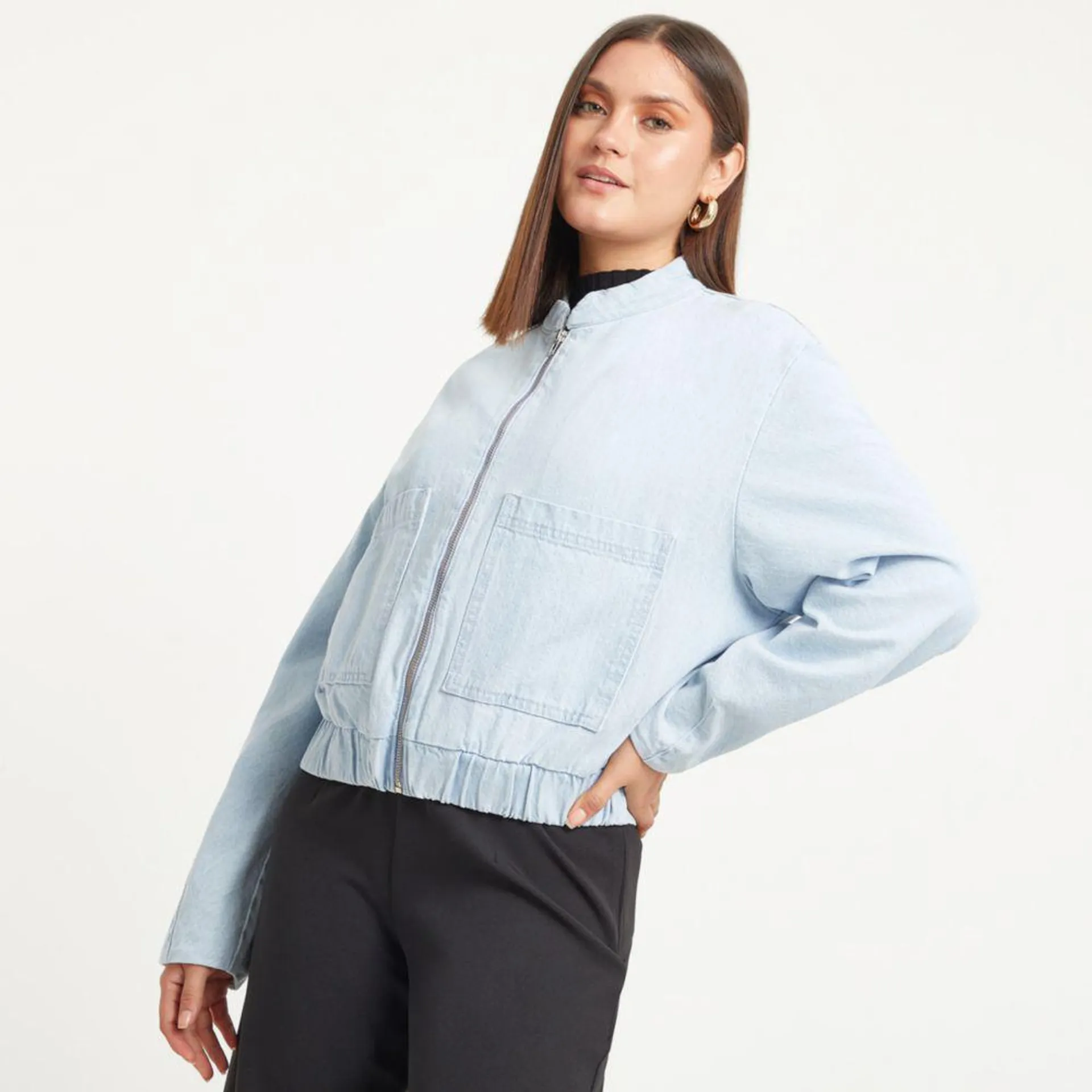 Casaca Malabar Mujer Mr Bomber Tencel