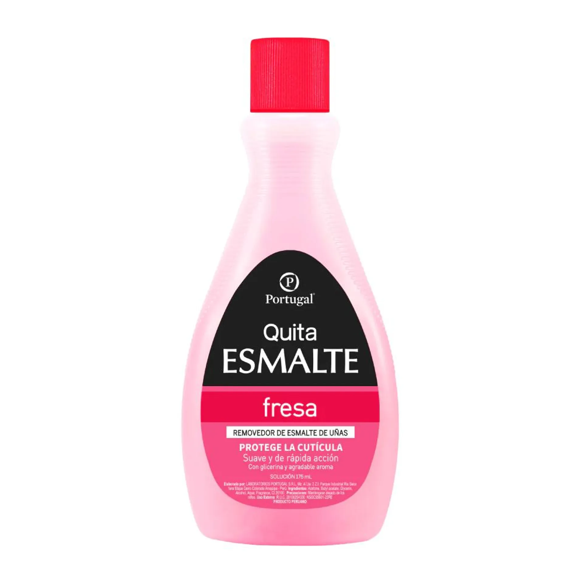 Portugal Quita Esmalte Aroma a Fresa x 175 ml