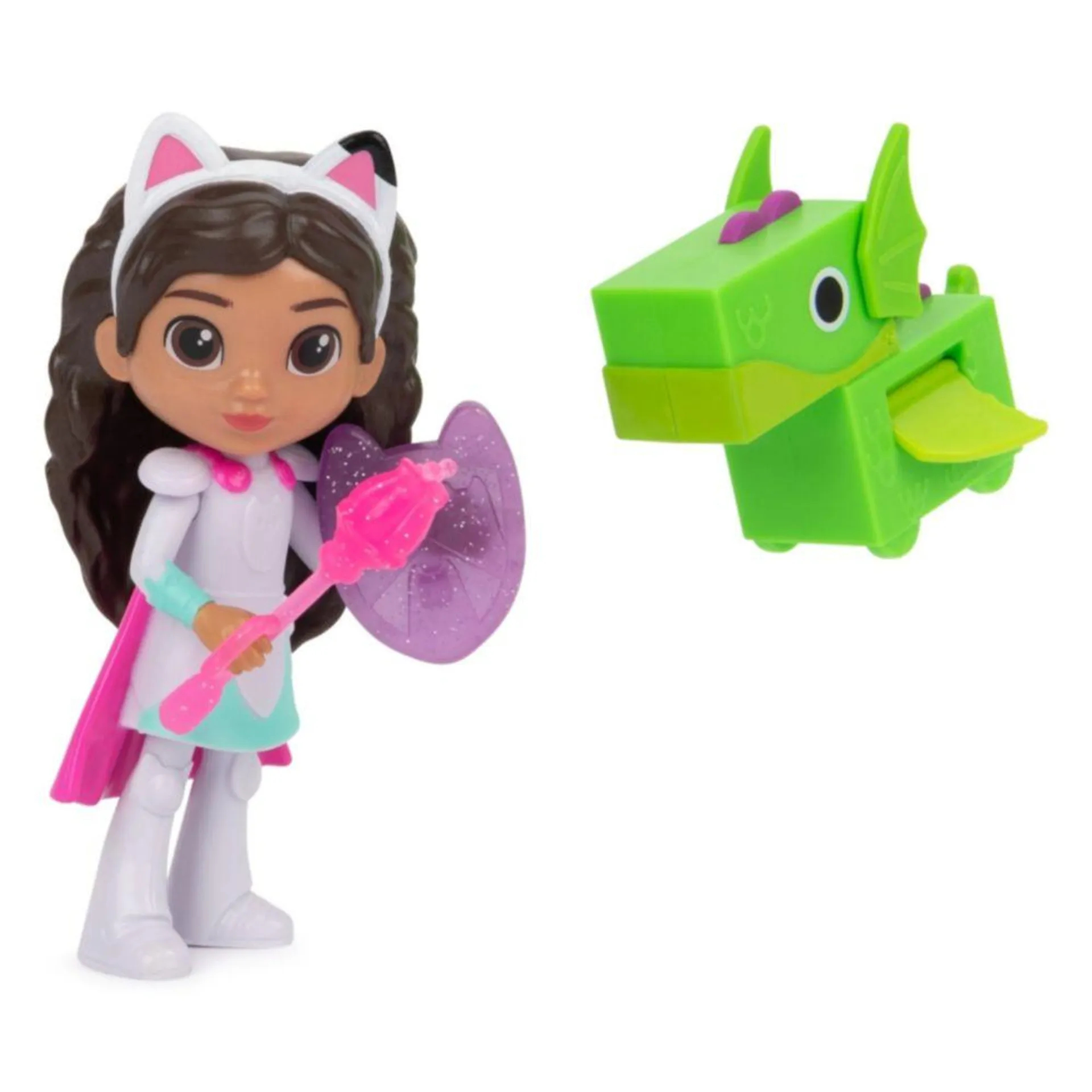 Set De Juego Gabbys Dollhouse Mini Gabby Valiente Y Dragon