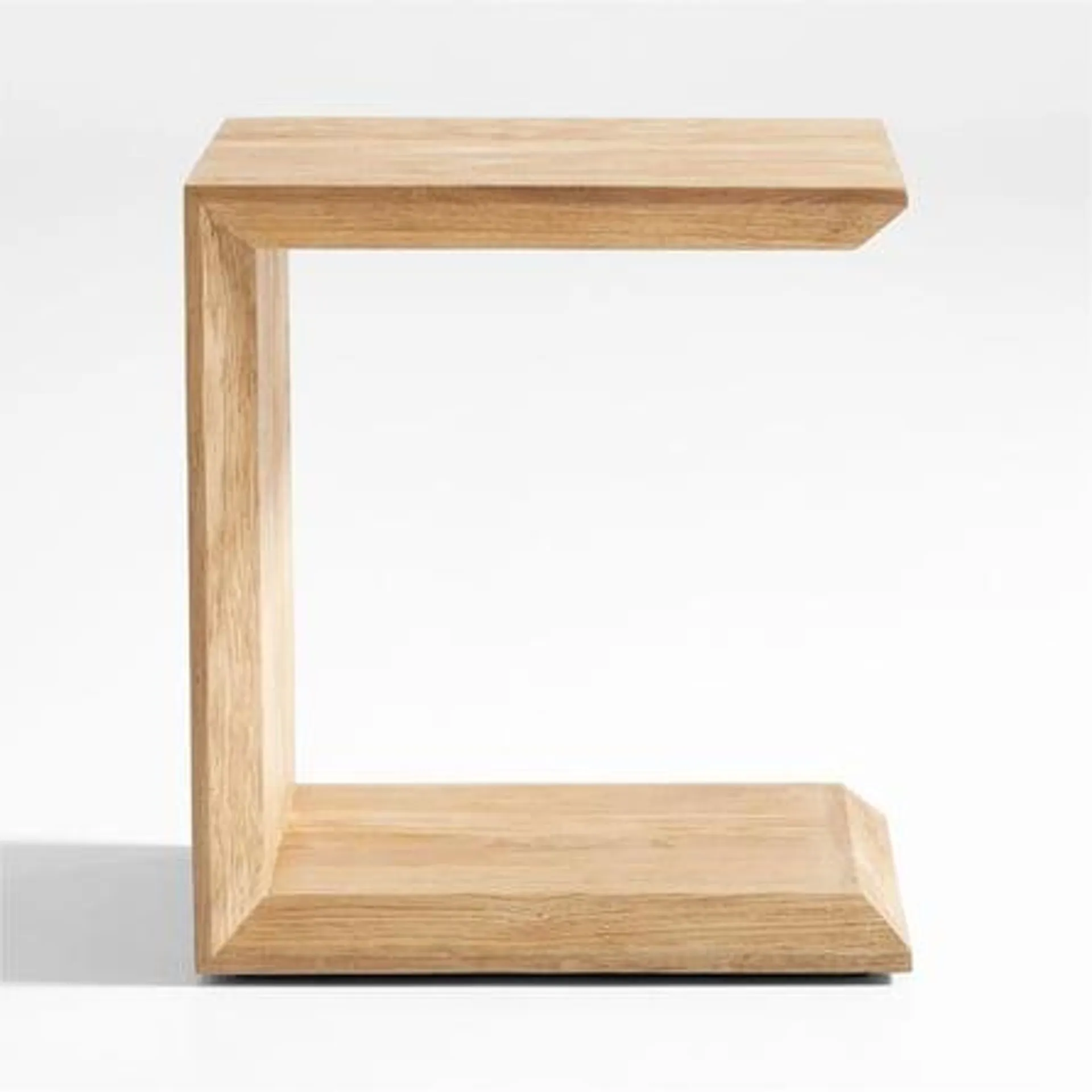 Mesa Auxiliar C de Madera Natural de Roble