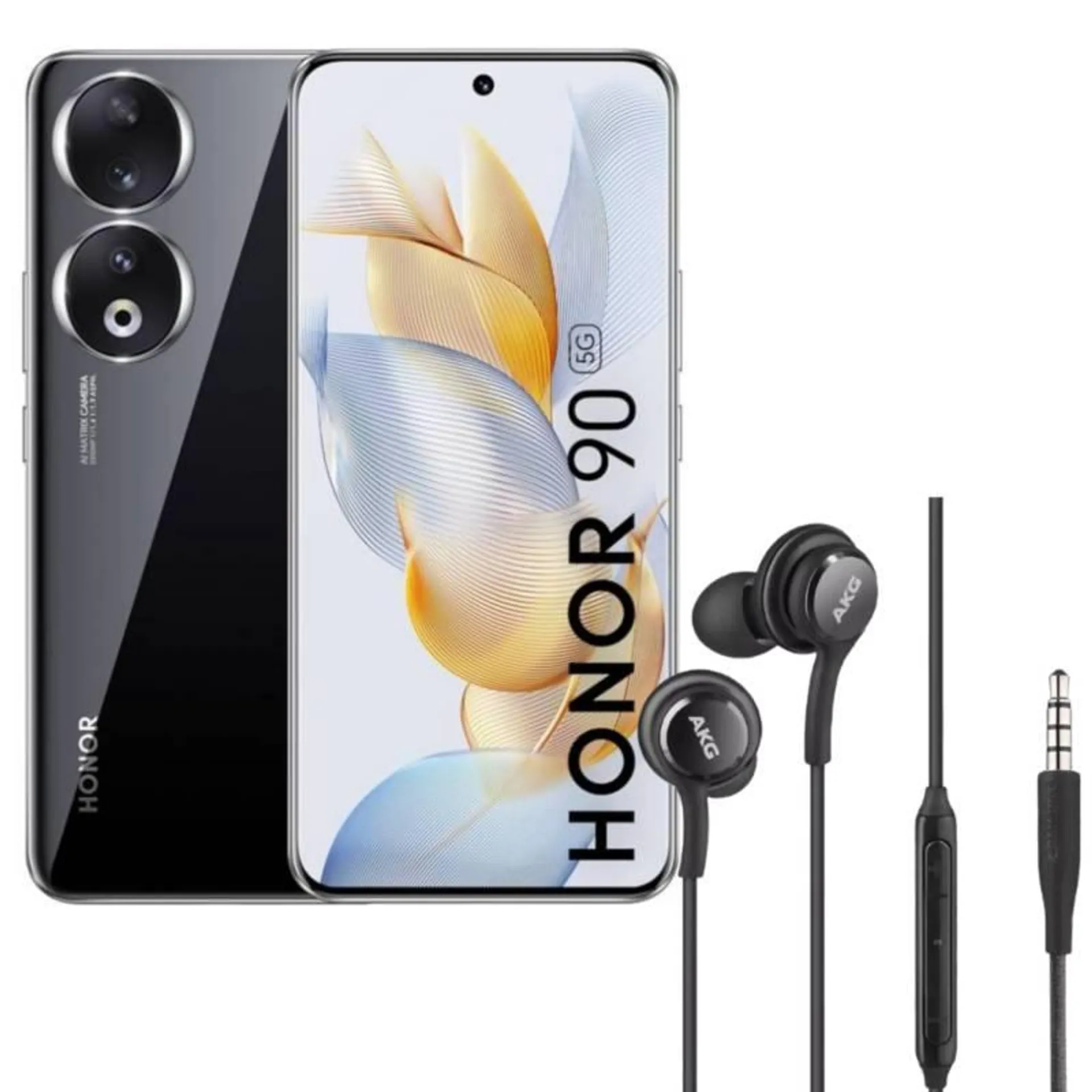 HONOR 90 8RAM/256GB NEGRO + AUDIFONOS DE CABLE