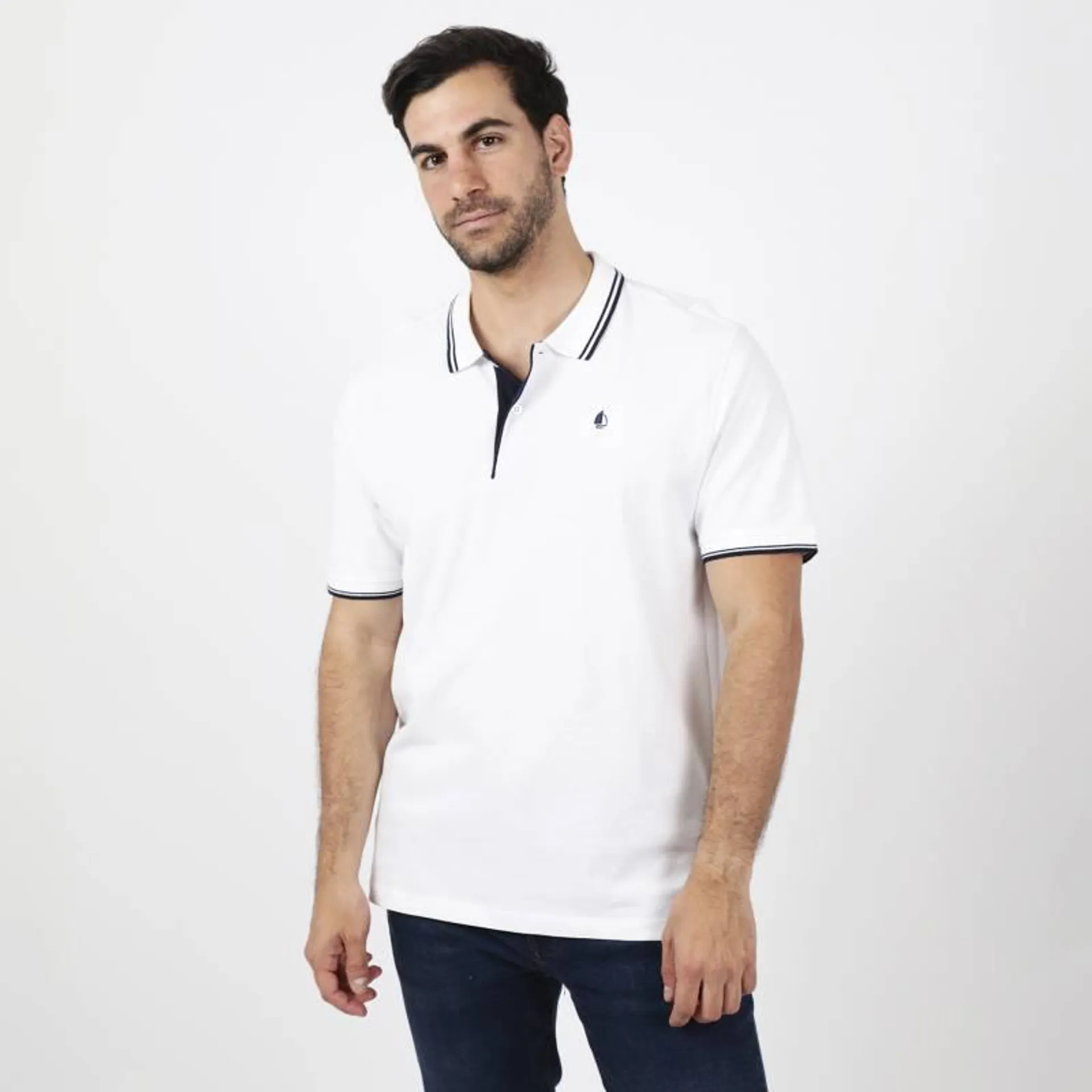 Polo Manga Corta Hombre Newport