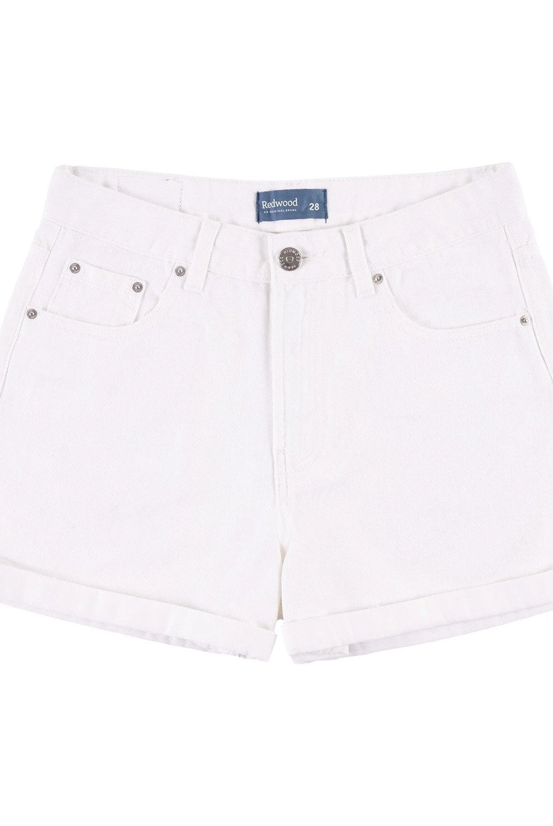 Short Jean Mom Mujer Redwood