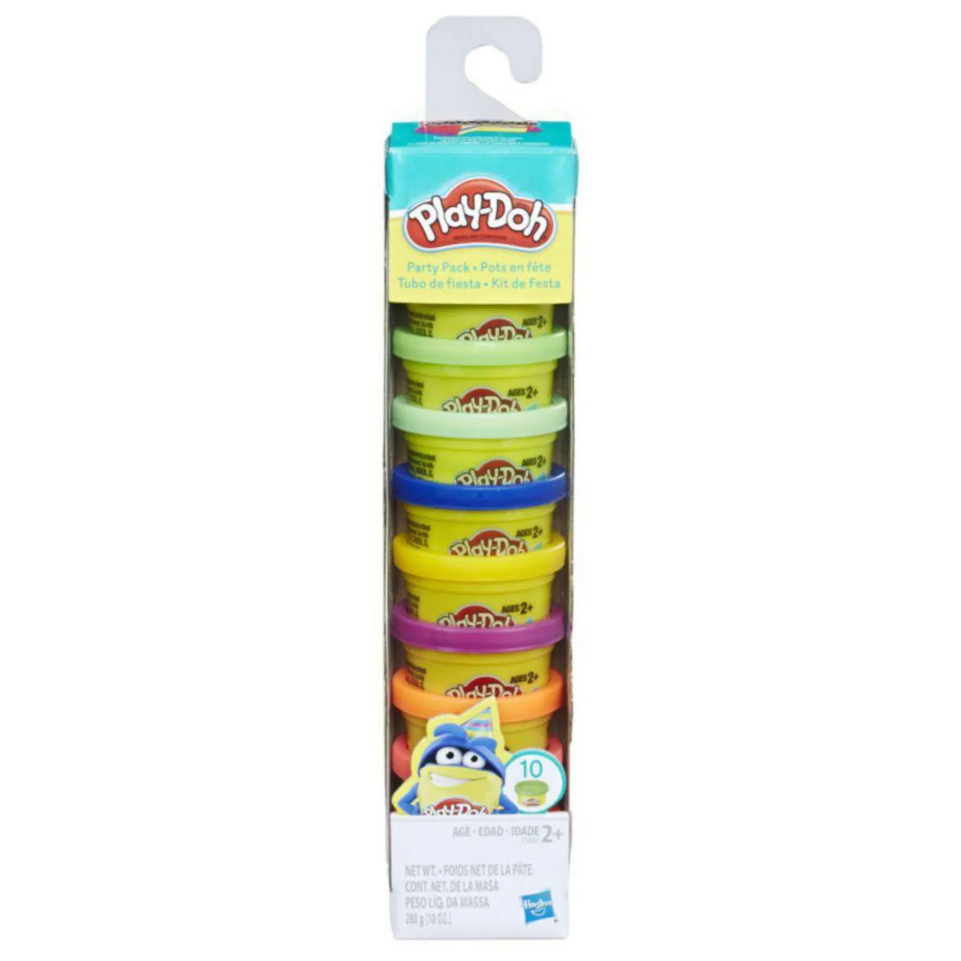 Set De 10 Latas Play Doh Tubo De Fiesta