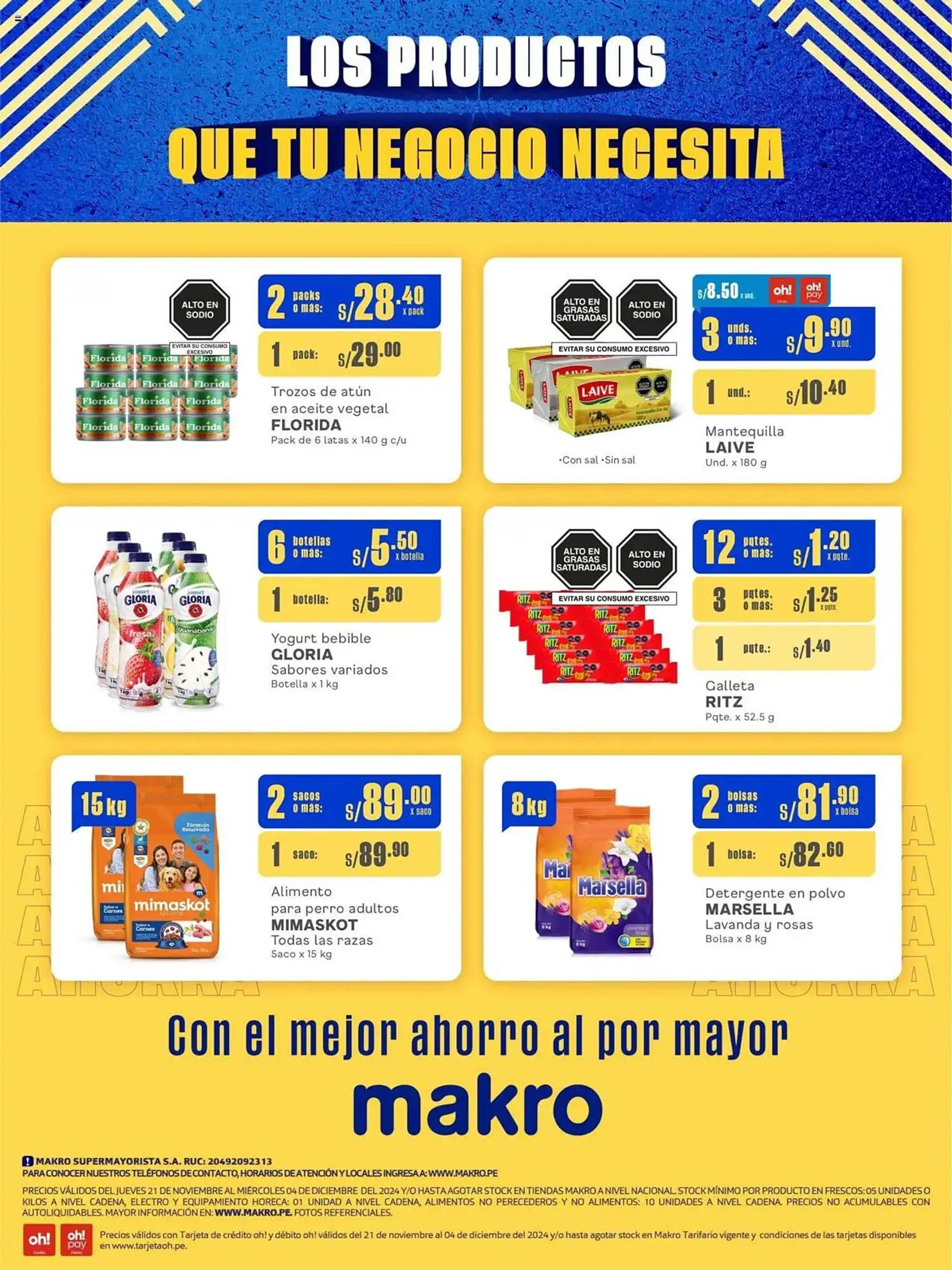 Catalogo de Catálogo Makro 21 de noviembre al 4 de diciembre 2024 - Pag 3