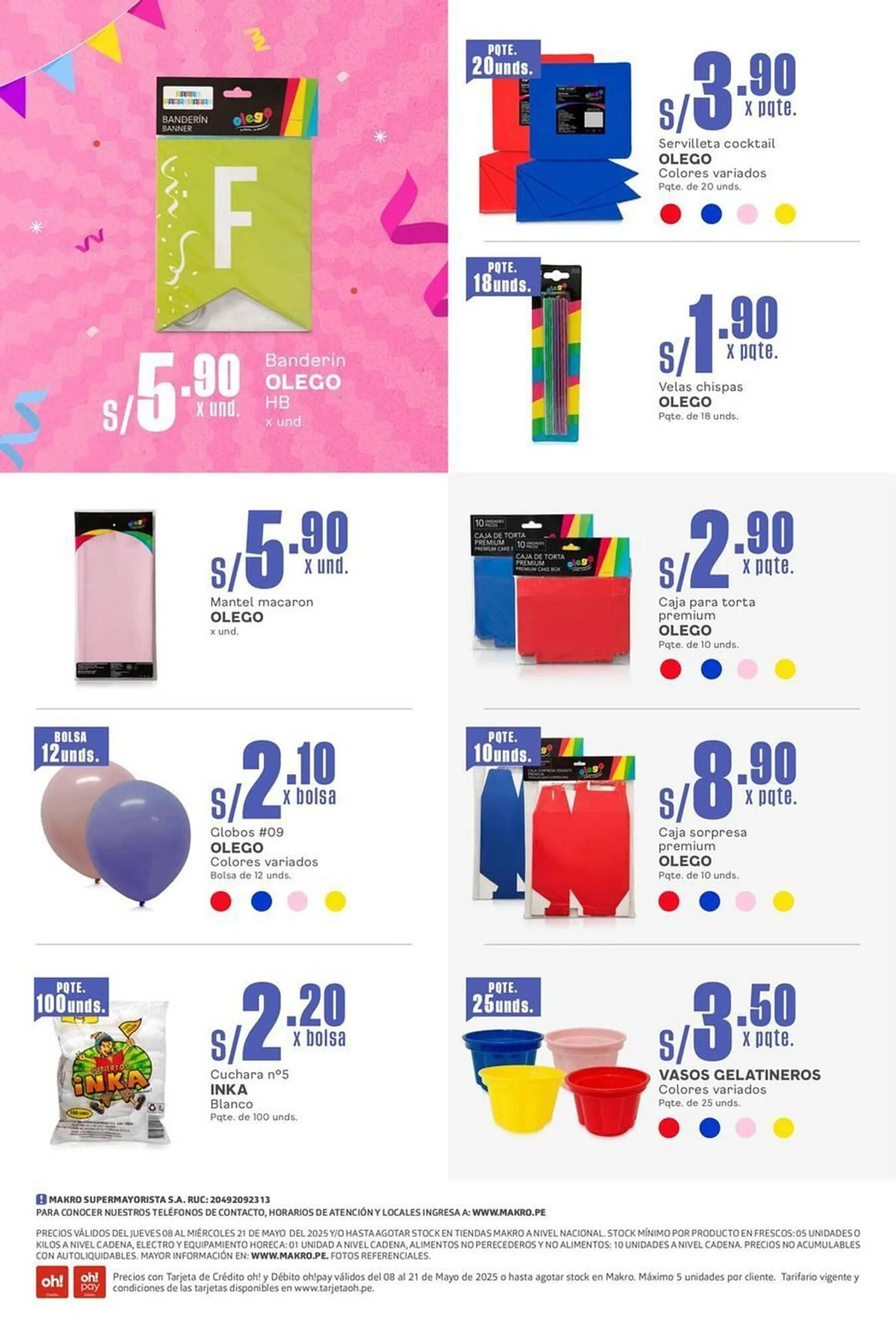 Catalogo de Catálogo Makro 8 de mayo al 21 de mayo 2025 - Pag 4