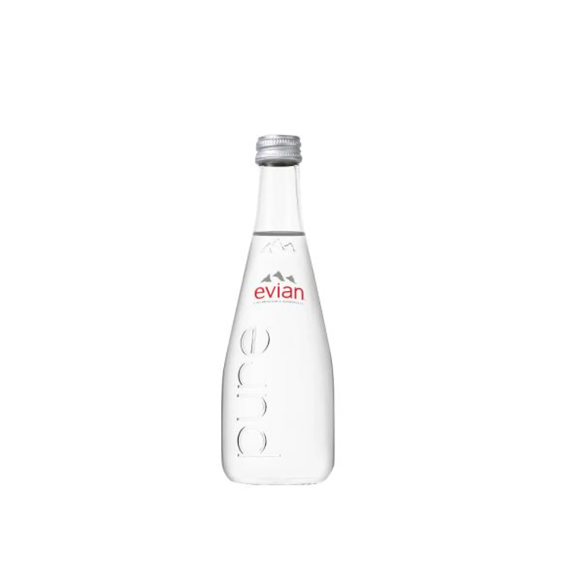 Agua Mineral Evian Sin Gas Vidrio 330ml