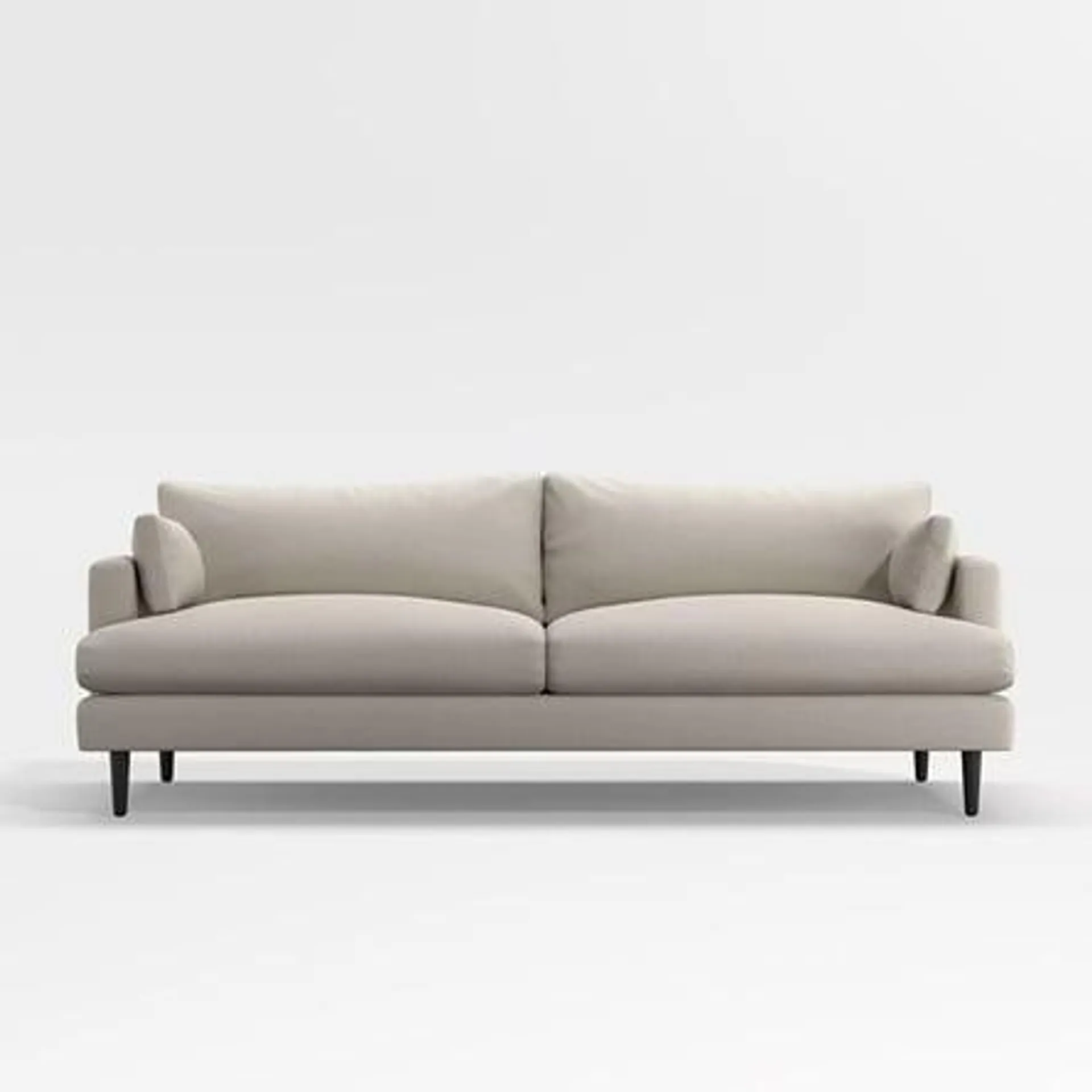 Sofa Monahan con Estructura de Madera Maciza de 3 Cuerpos