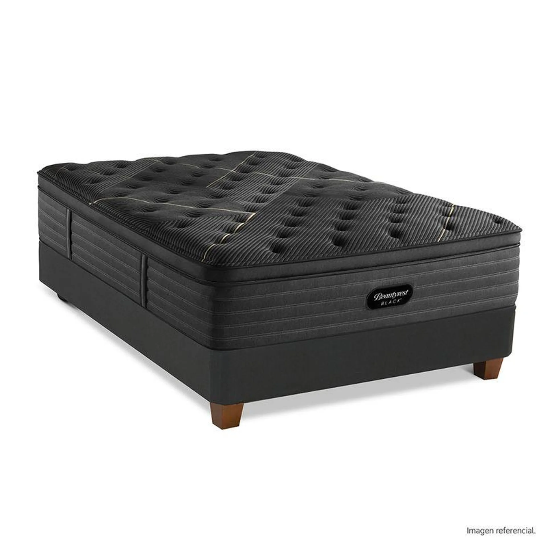 Cama Americana Black K-Class Luxury PT Queen Europeo