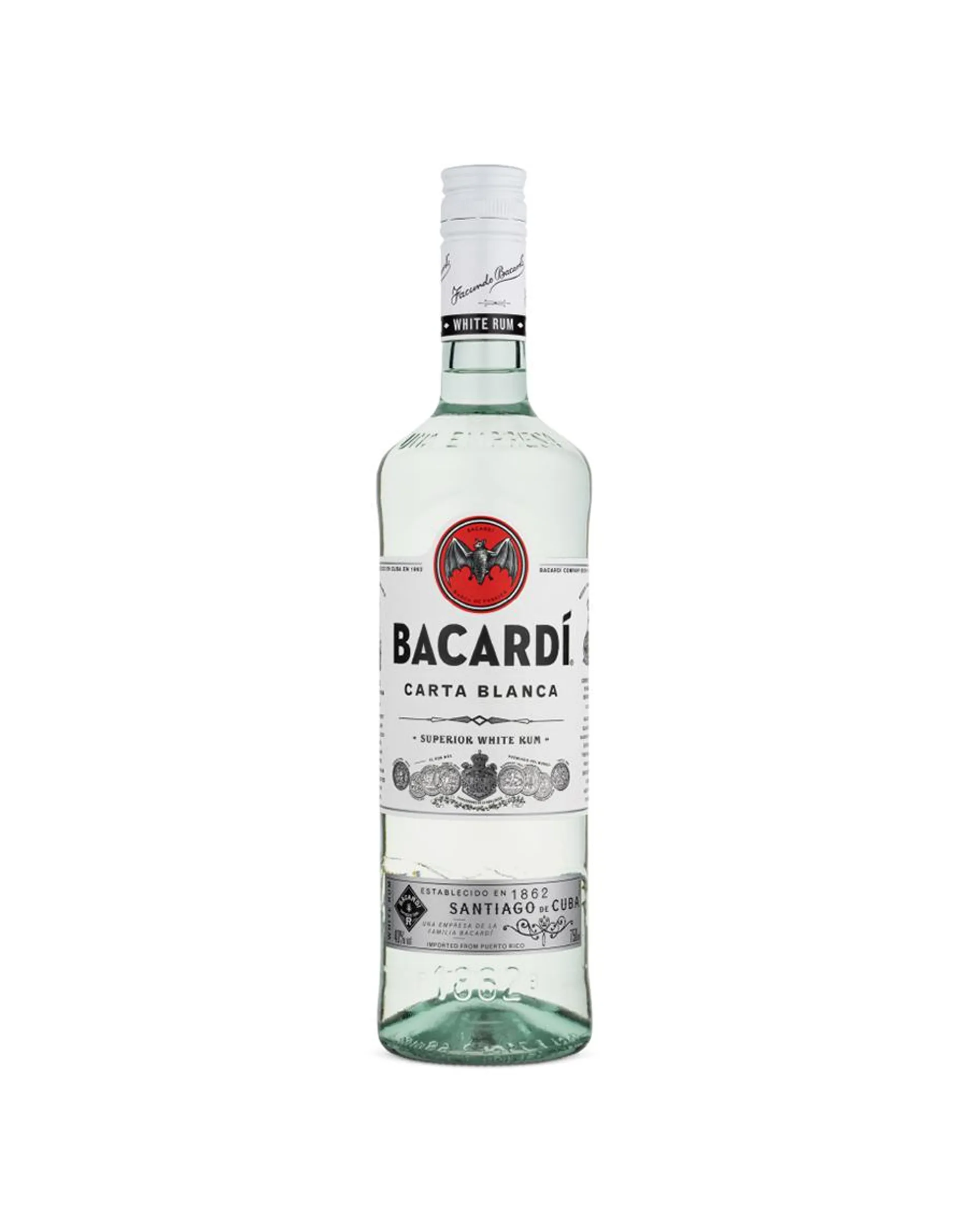 RON BACARDÍ CARTA BLANCA 980ML